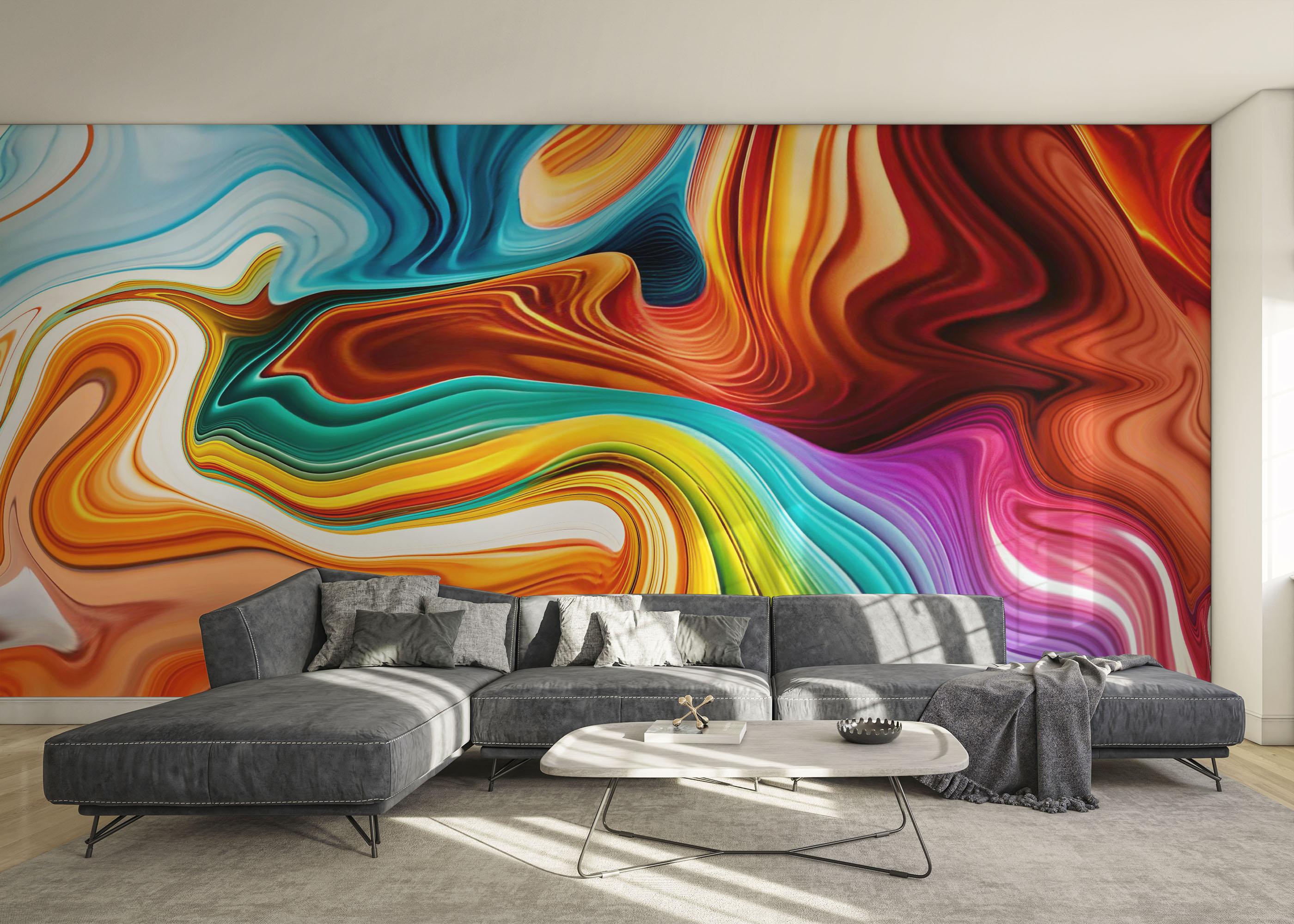 Fototapete Color Art Marble mockup 0