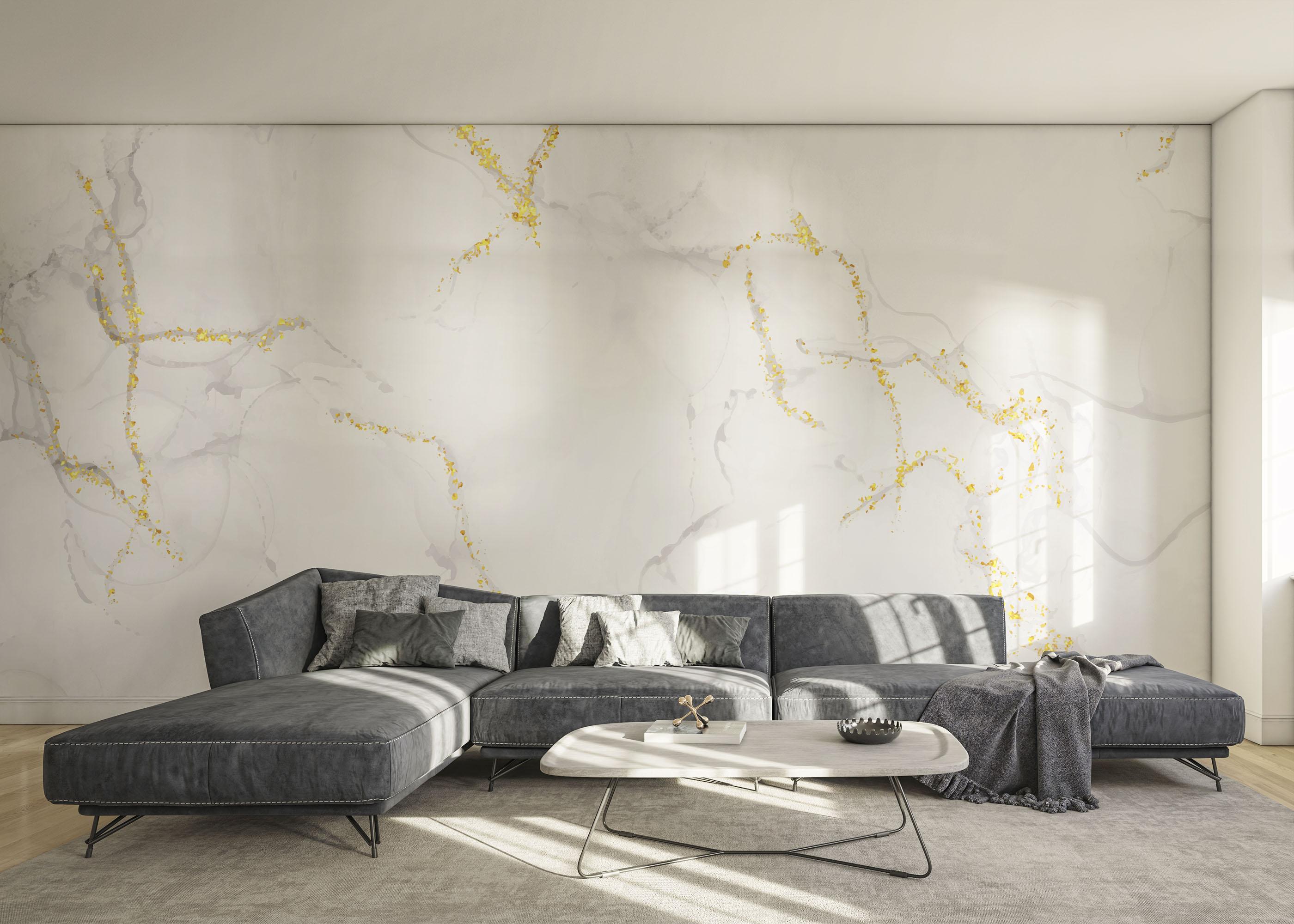 Fototapete Elegant White Marble mockup 0