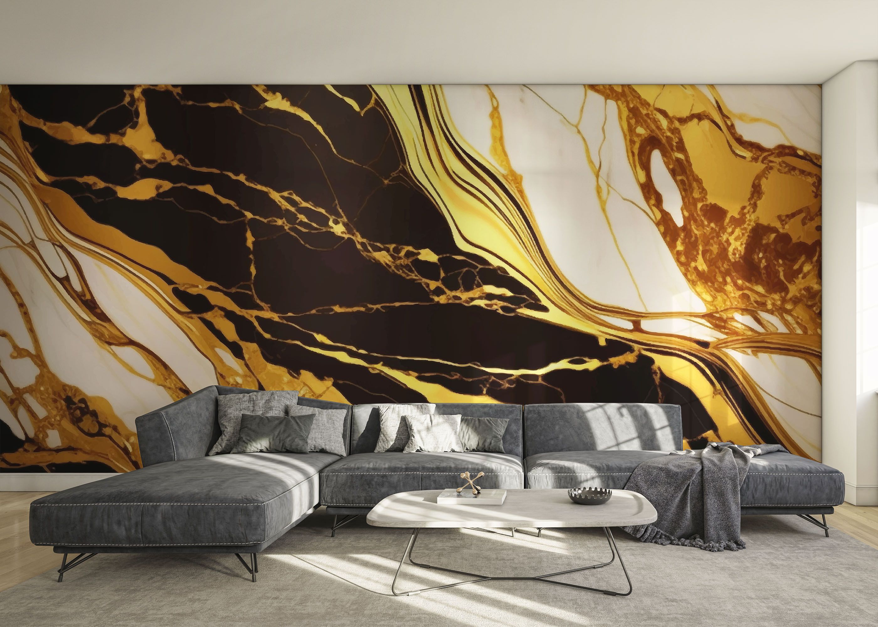 Gold Black Marble mockup 0