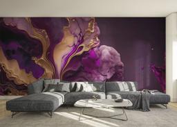 Marble Purple Smoke mockup 0