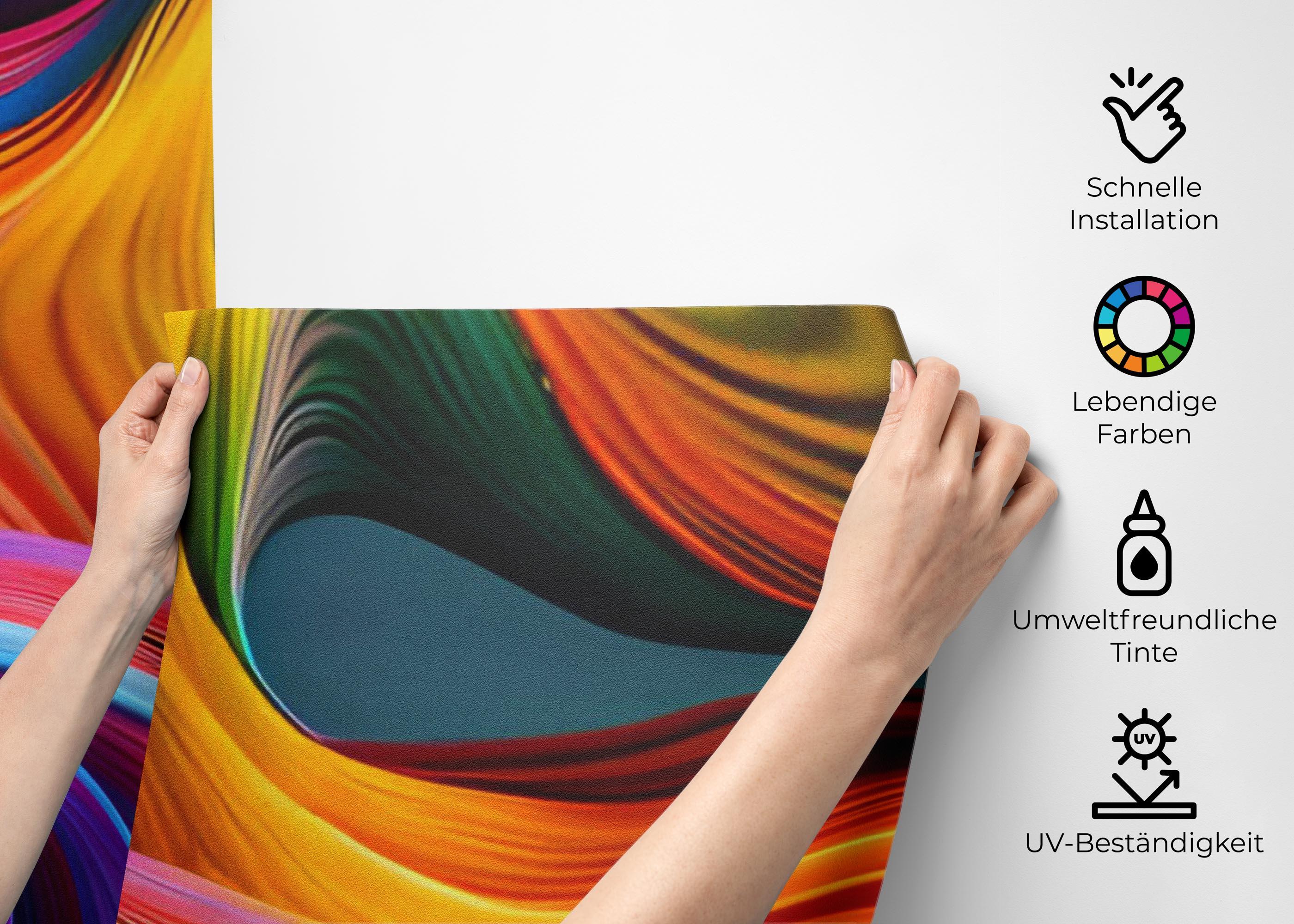 Fototapete Amazing Colorful Marble mockup 2