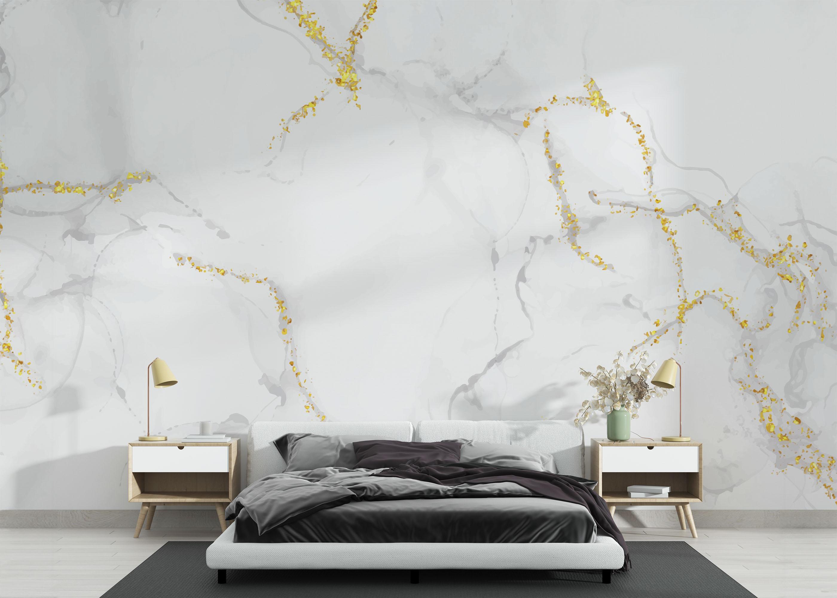 Fototapete Elegant White Marble mockup 3
