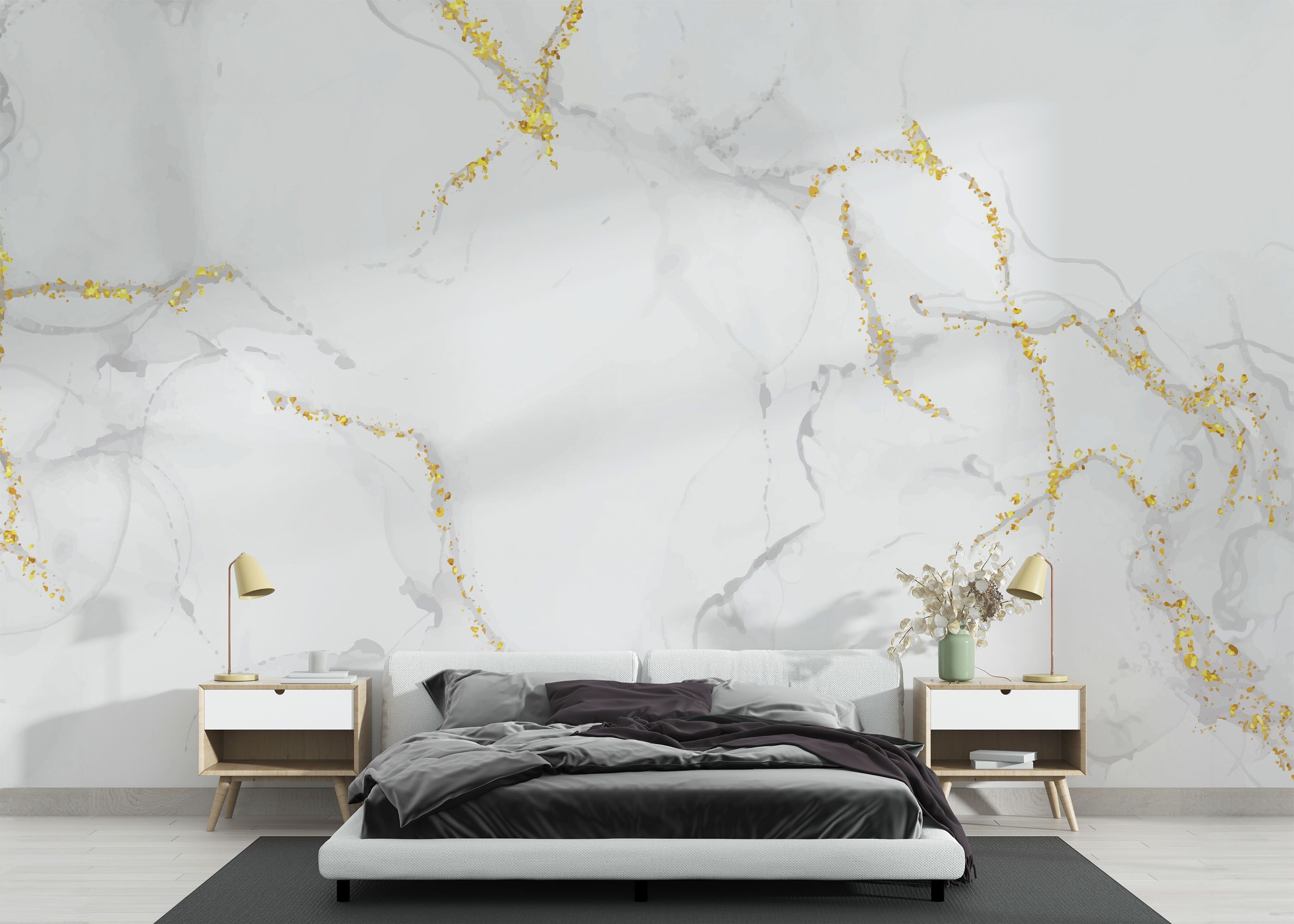 Elegant White Marble mockup 3