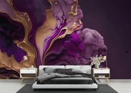 Marble Purple Smoke mockup 3