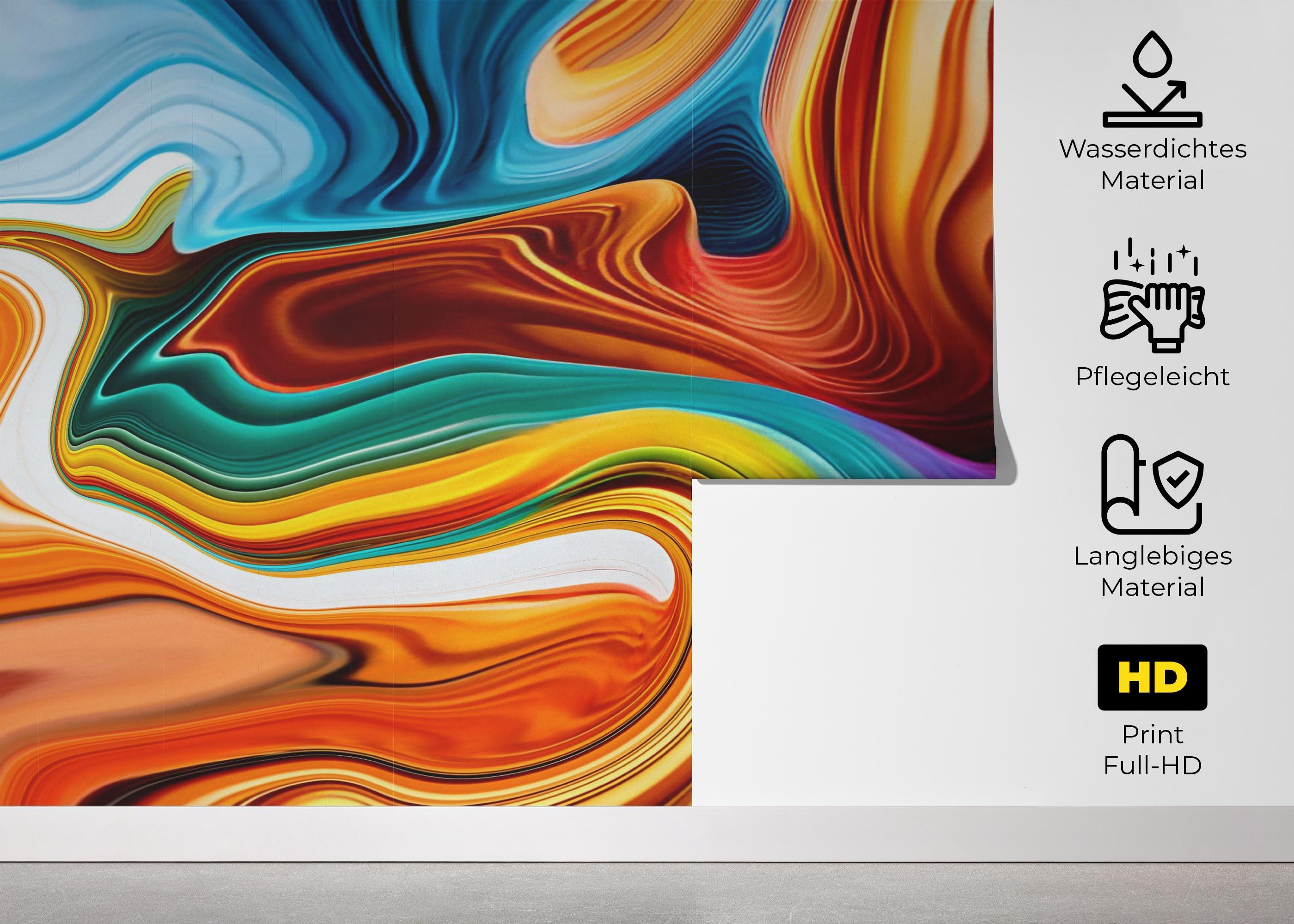 Fototapete Color Art Marble mockup 5