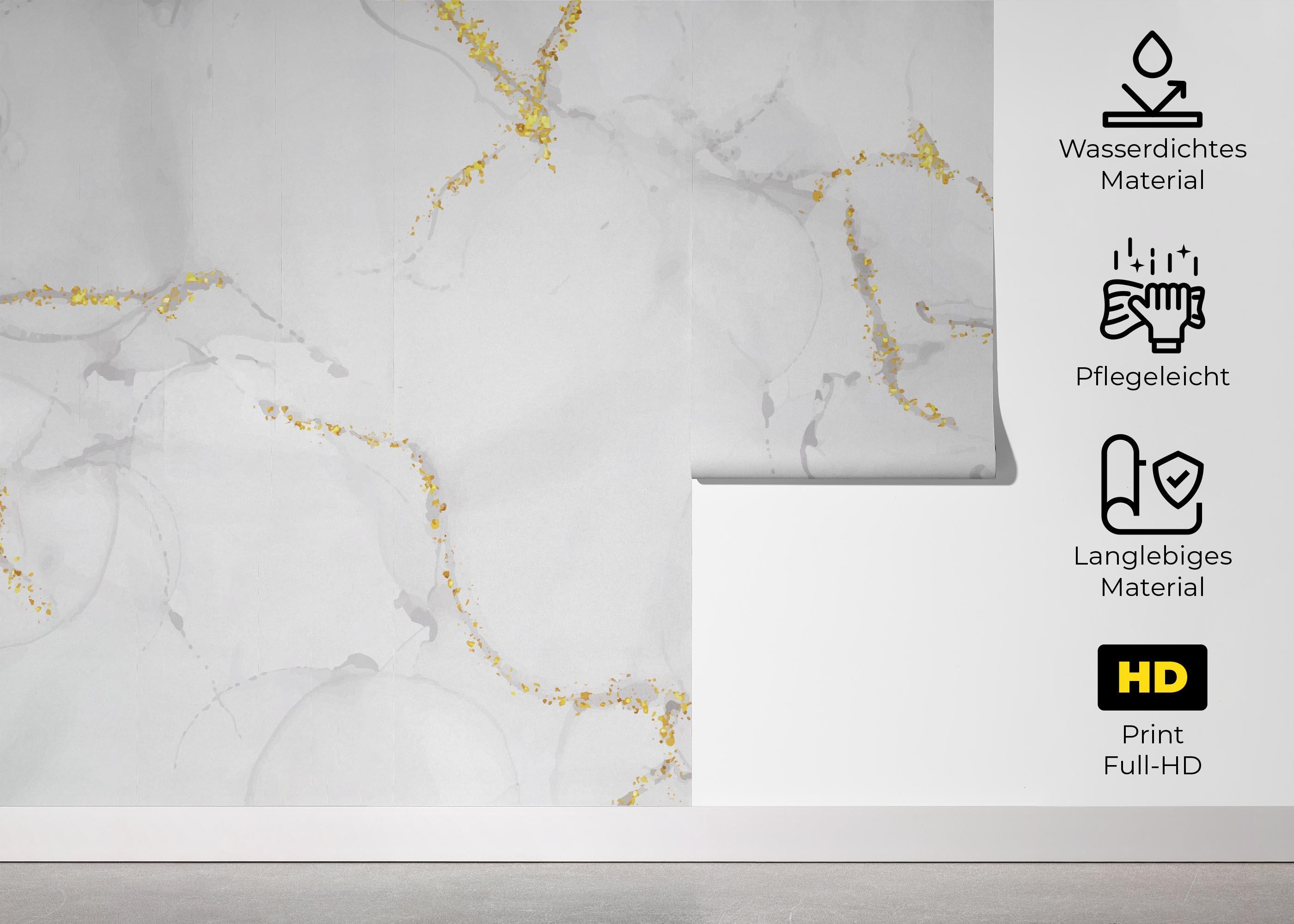 Fototapete Elegant White Marble mockup 5