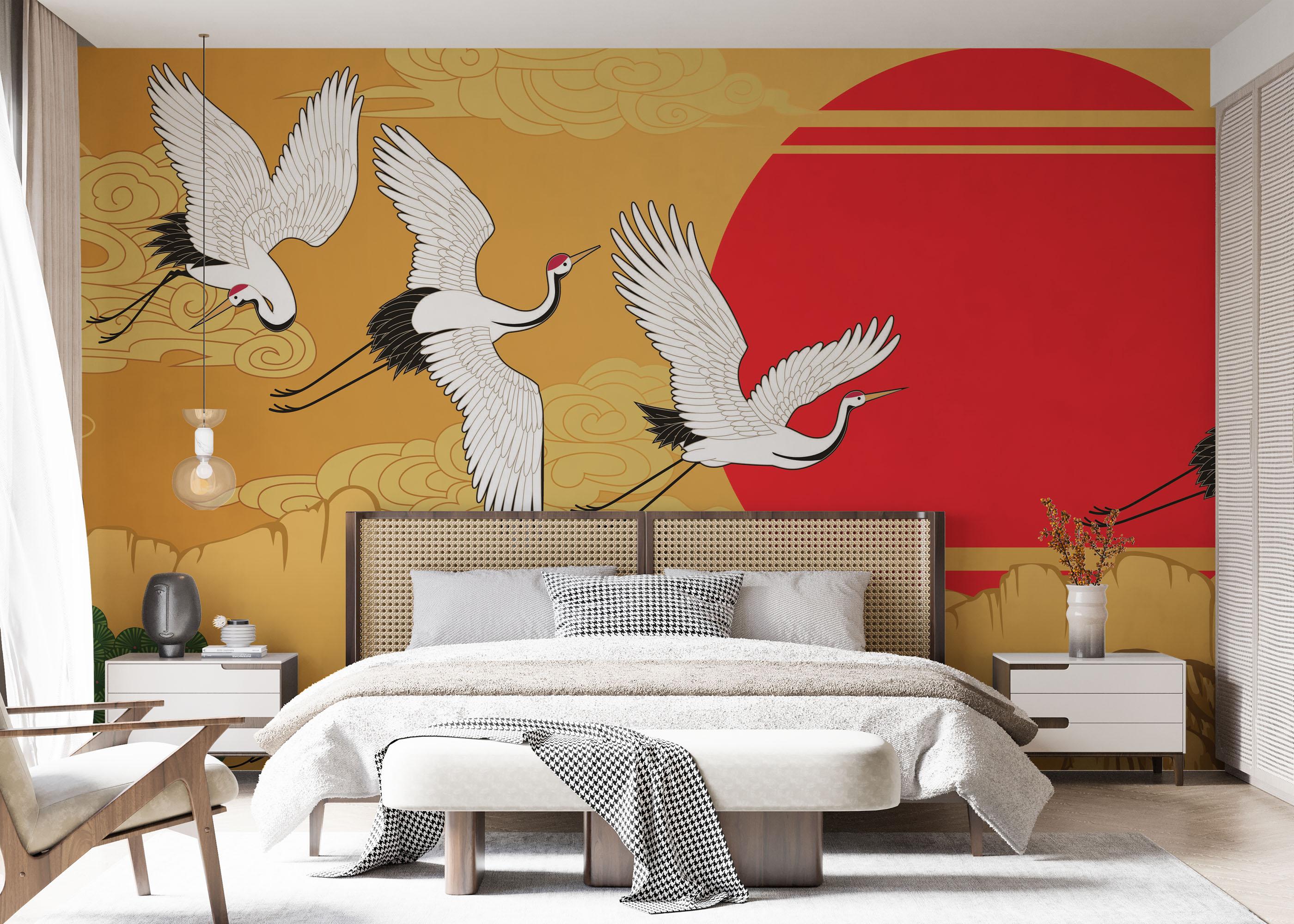 Fototapete Japanese Horizontal Landscape mockup 7