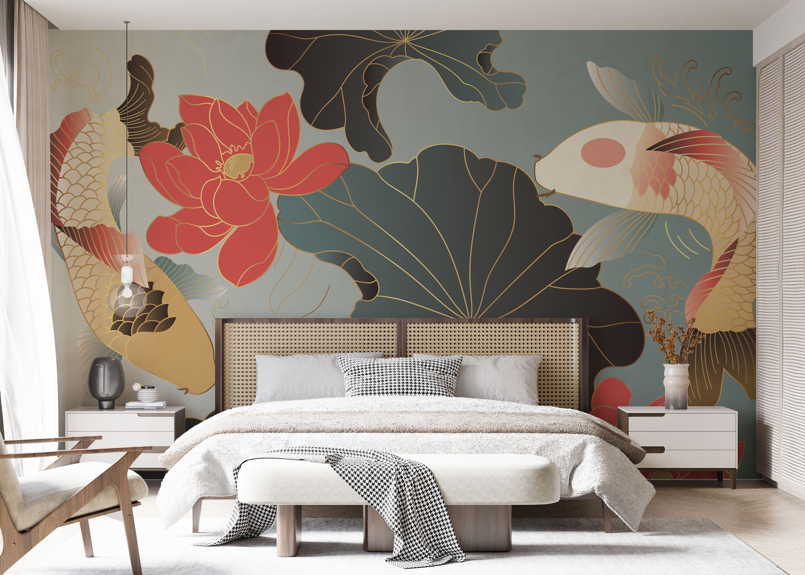 Koi Carp Fish mockup 7