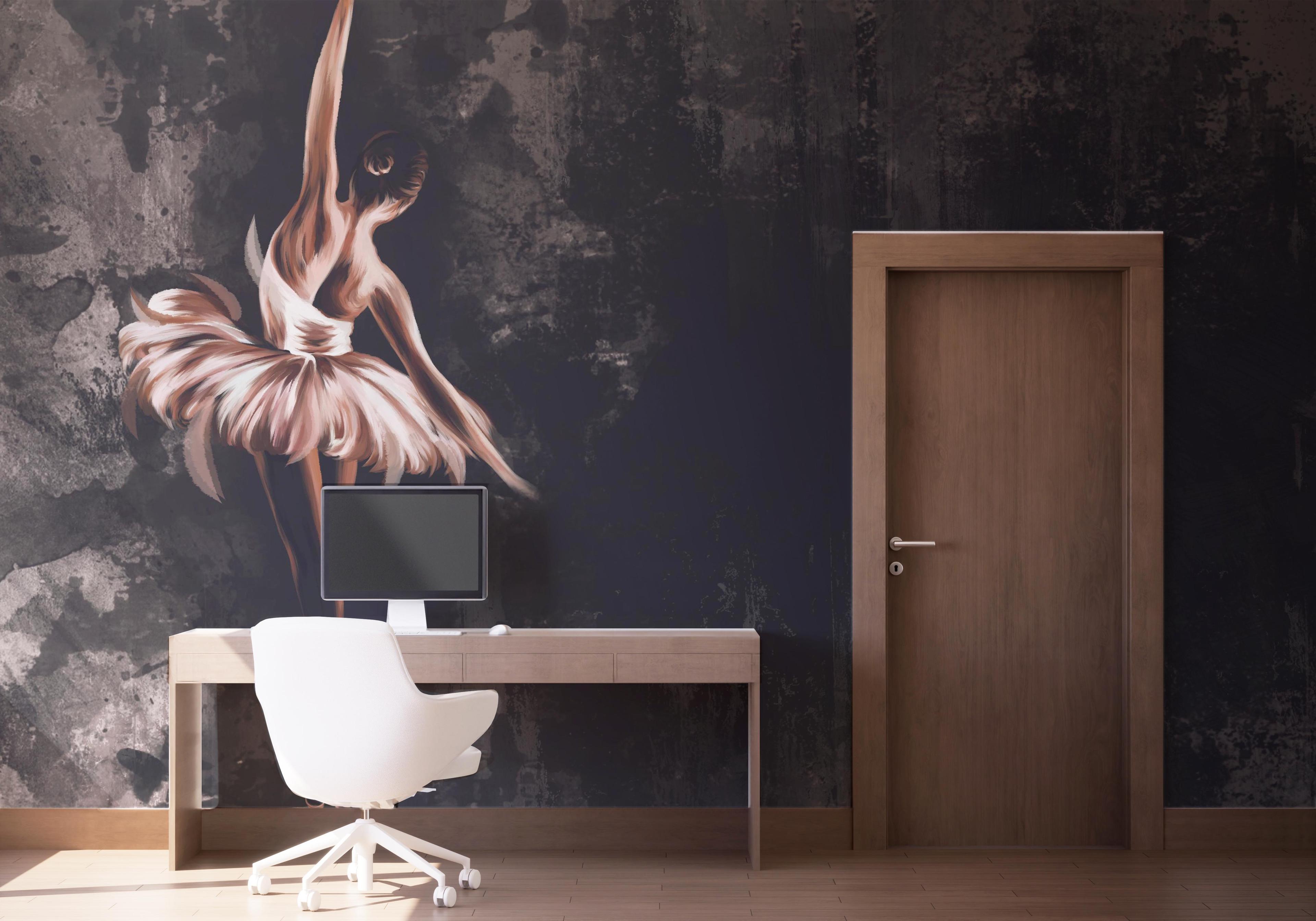 Fototapete Ballerina mockup 1