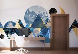 Gold Geometric Pattern mockup 1