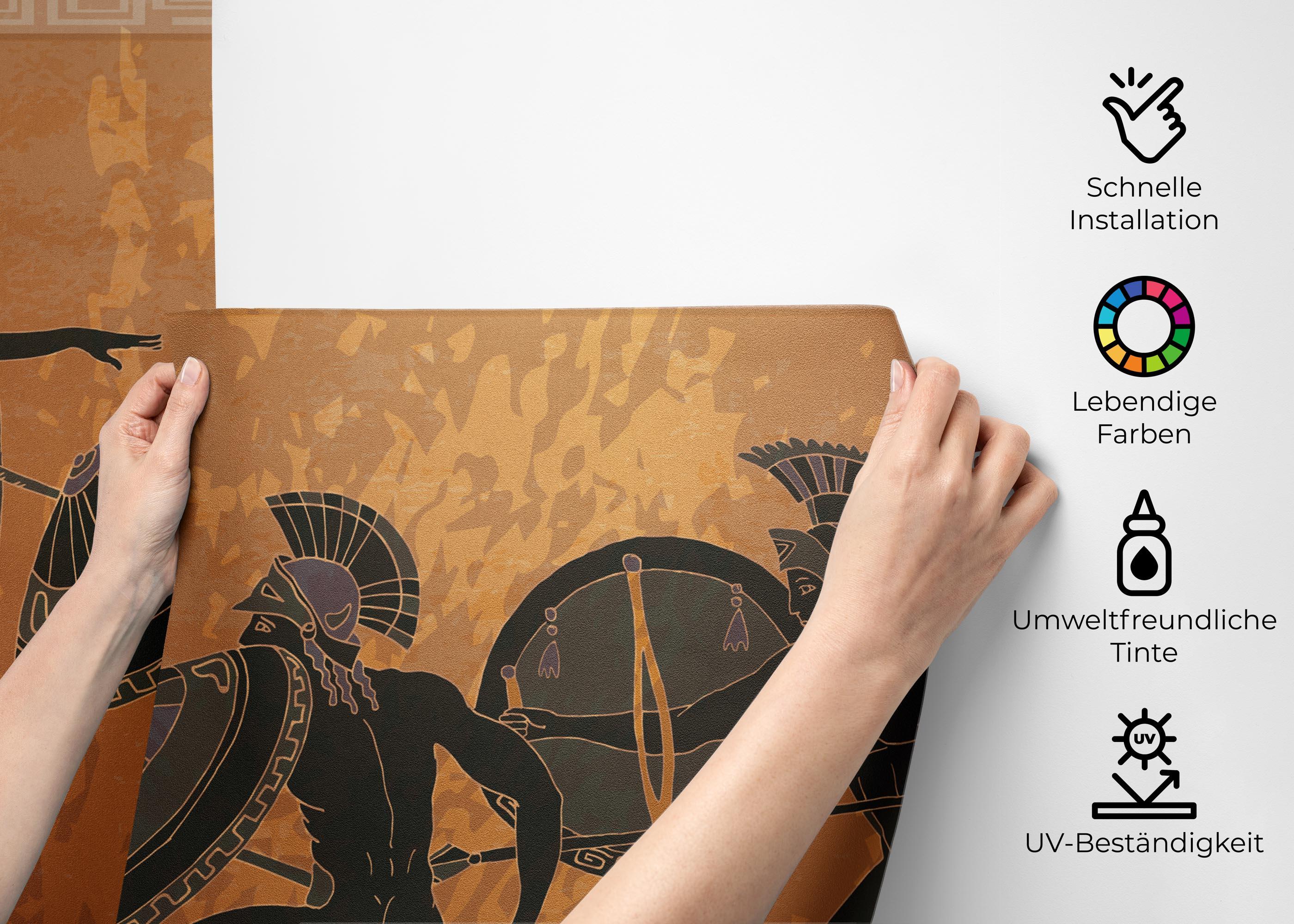 Fototapete Ancient Greek mockup 2