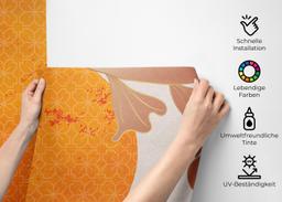 Asiatic Fish And Waves mockup 2