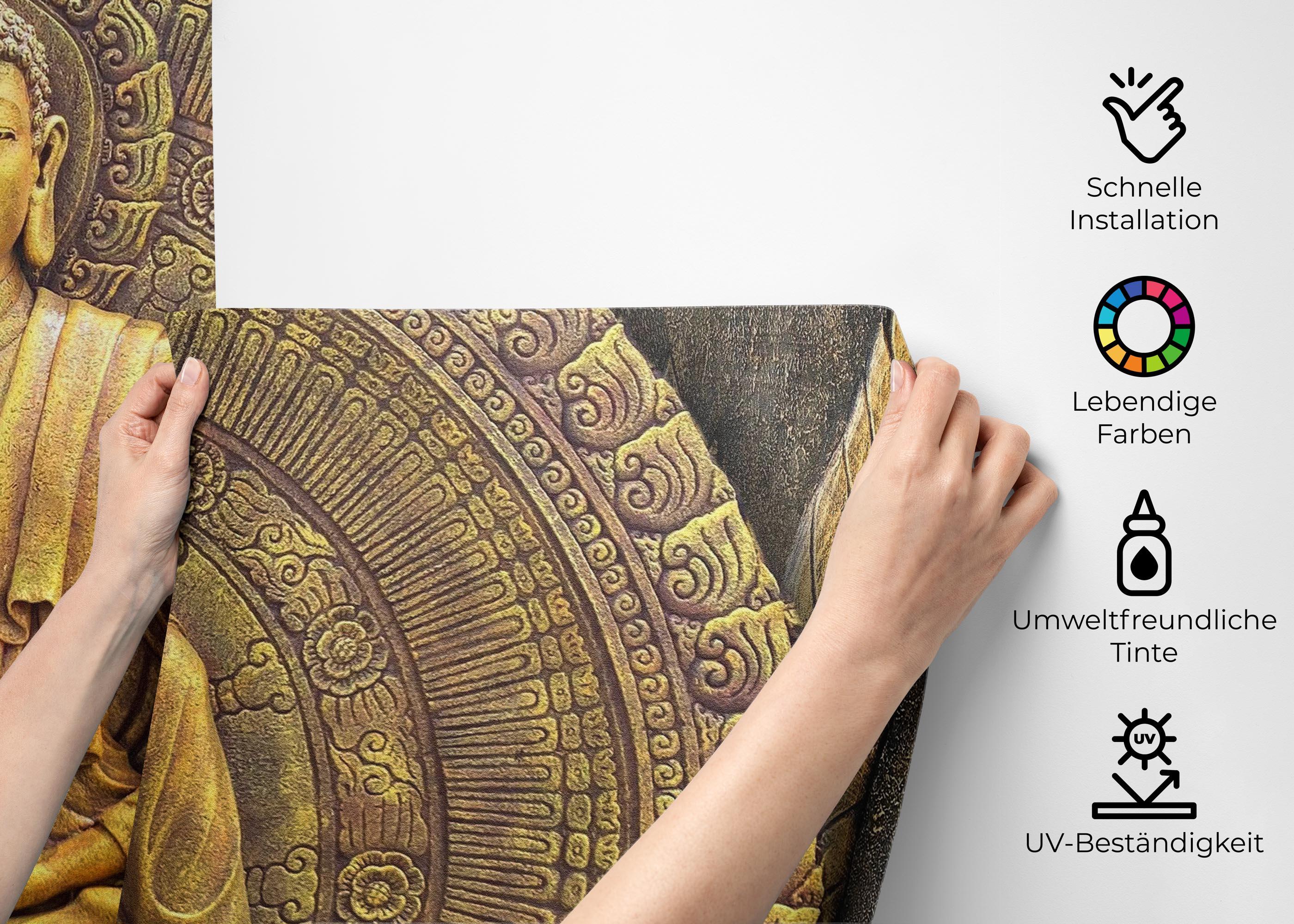 Fototapete Buddha Decor mockup 2