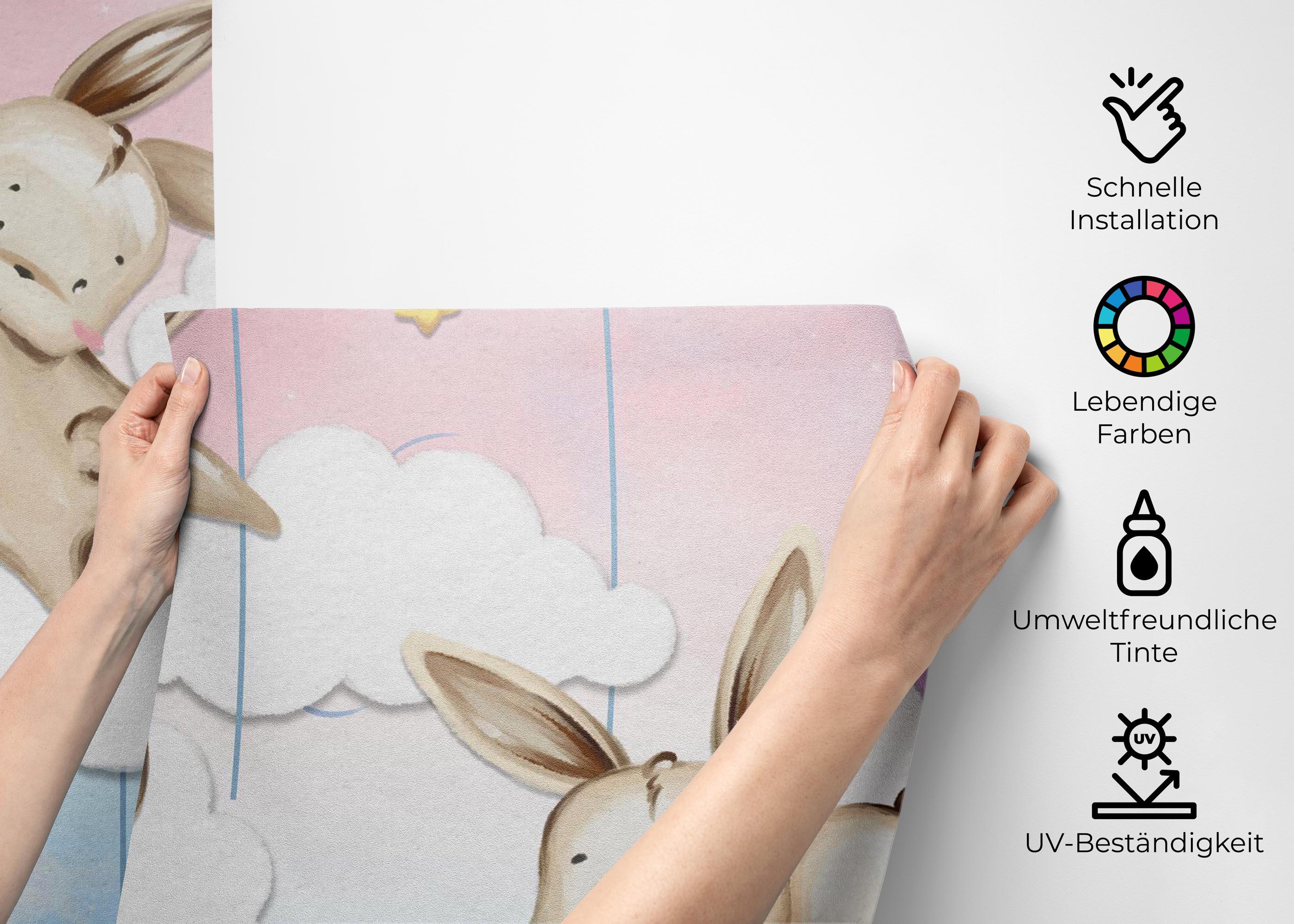 Fototapete Dreamy Bunny mockup 2