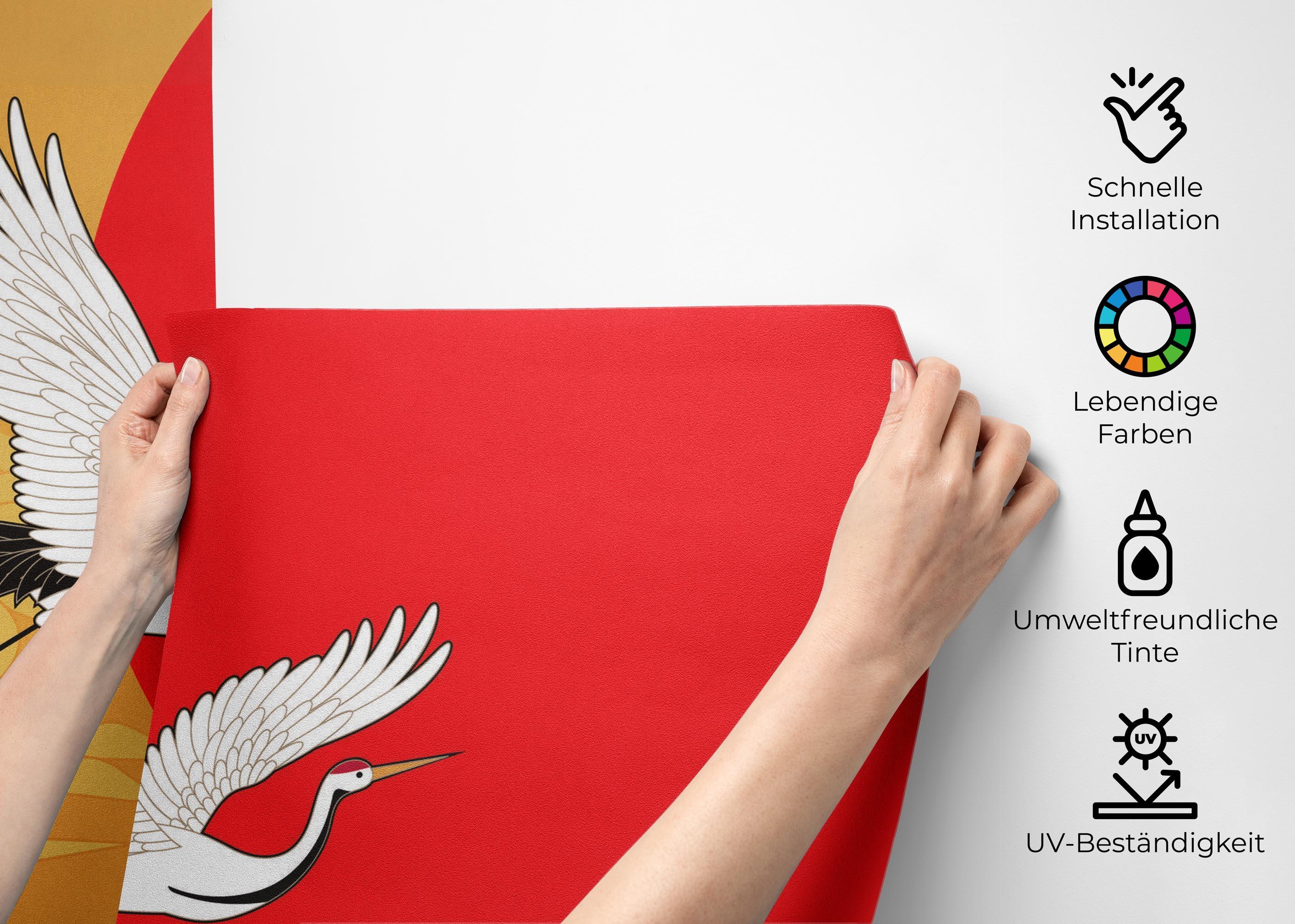 Fototapete Japanese Horizontal Landscape mockup 2