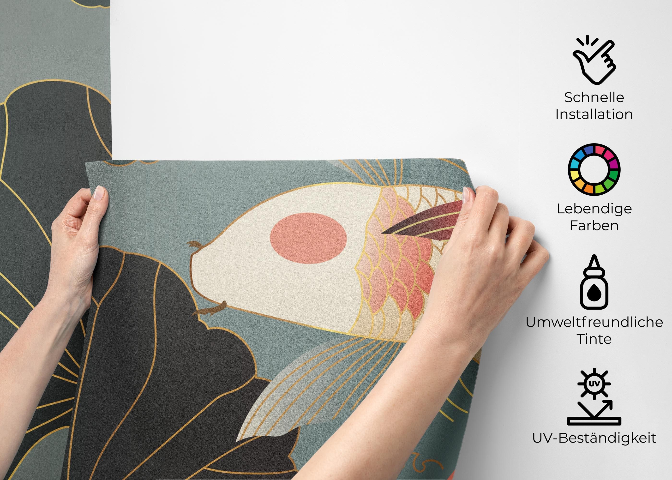 Koi Carp Fish mockup 2