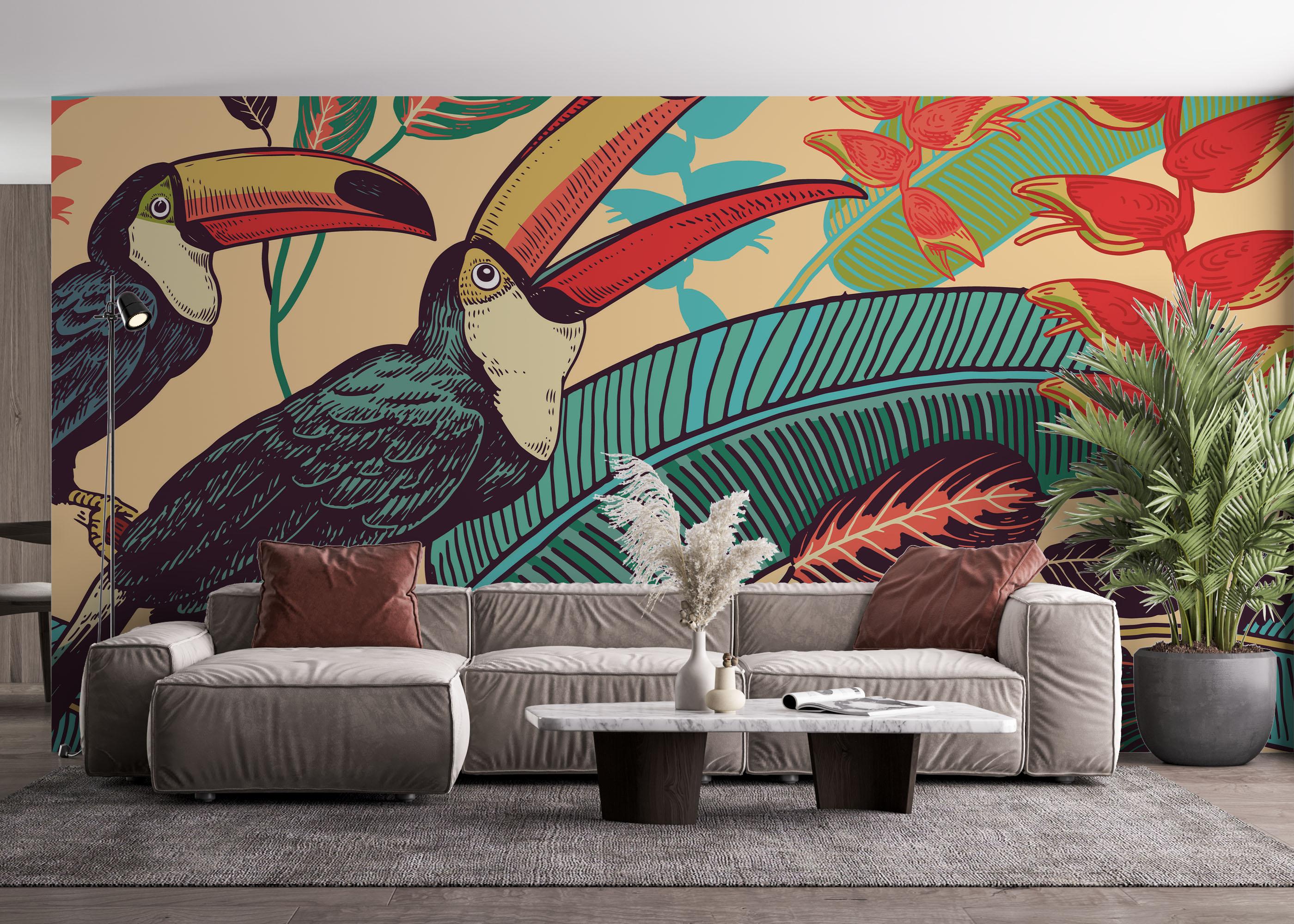 Fototapete Exotic Feel mockup 4