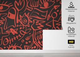 Doodles Pattern mockup 5