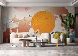 Asiatic Fish And Waves mockup 6