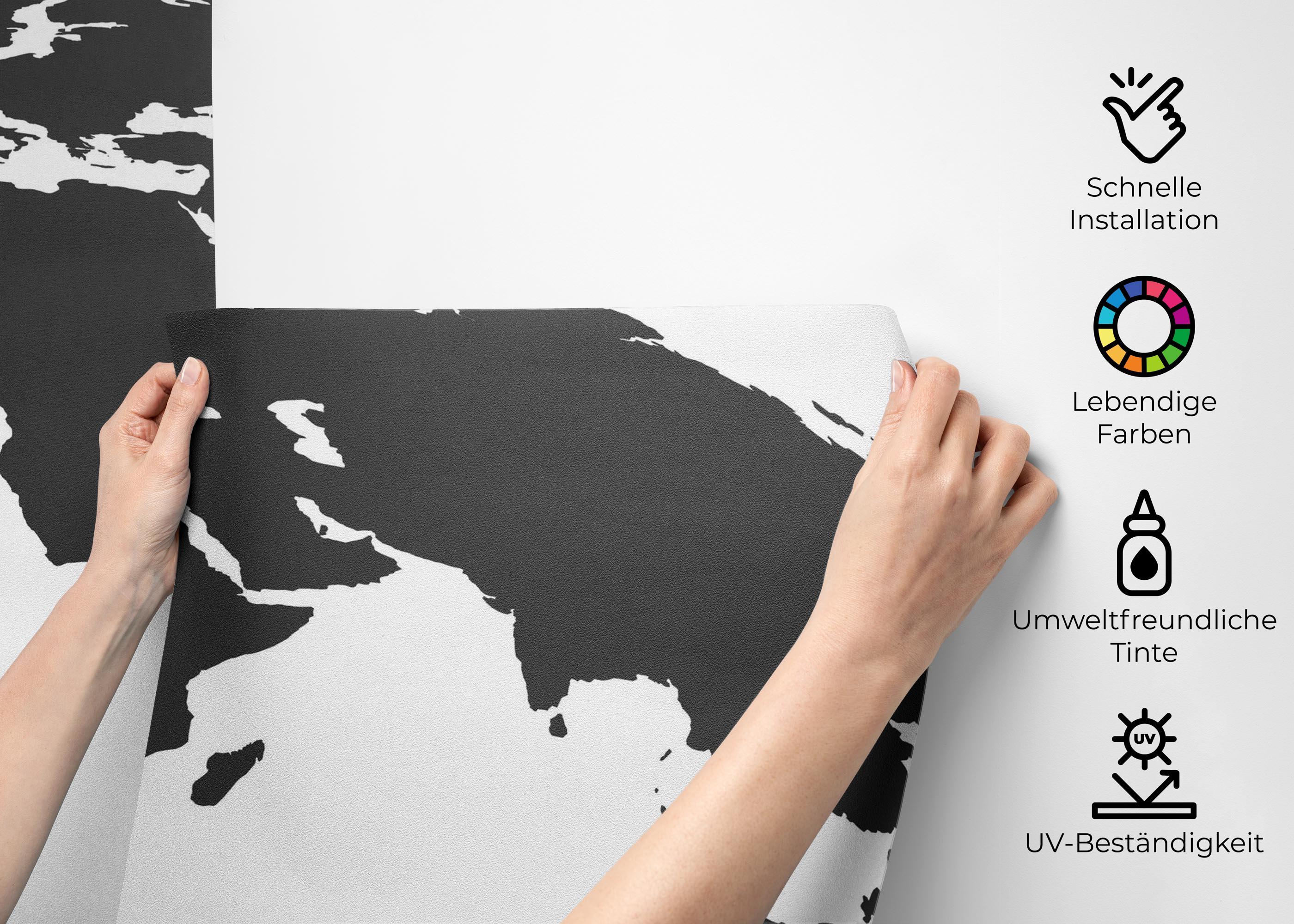 Fototapete Earth Art mockup 2