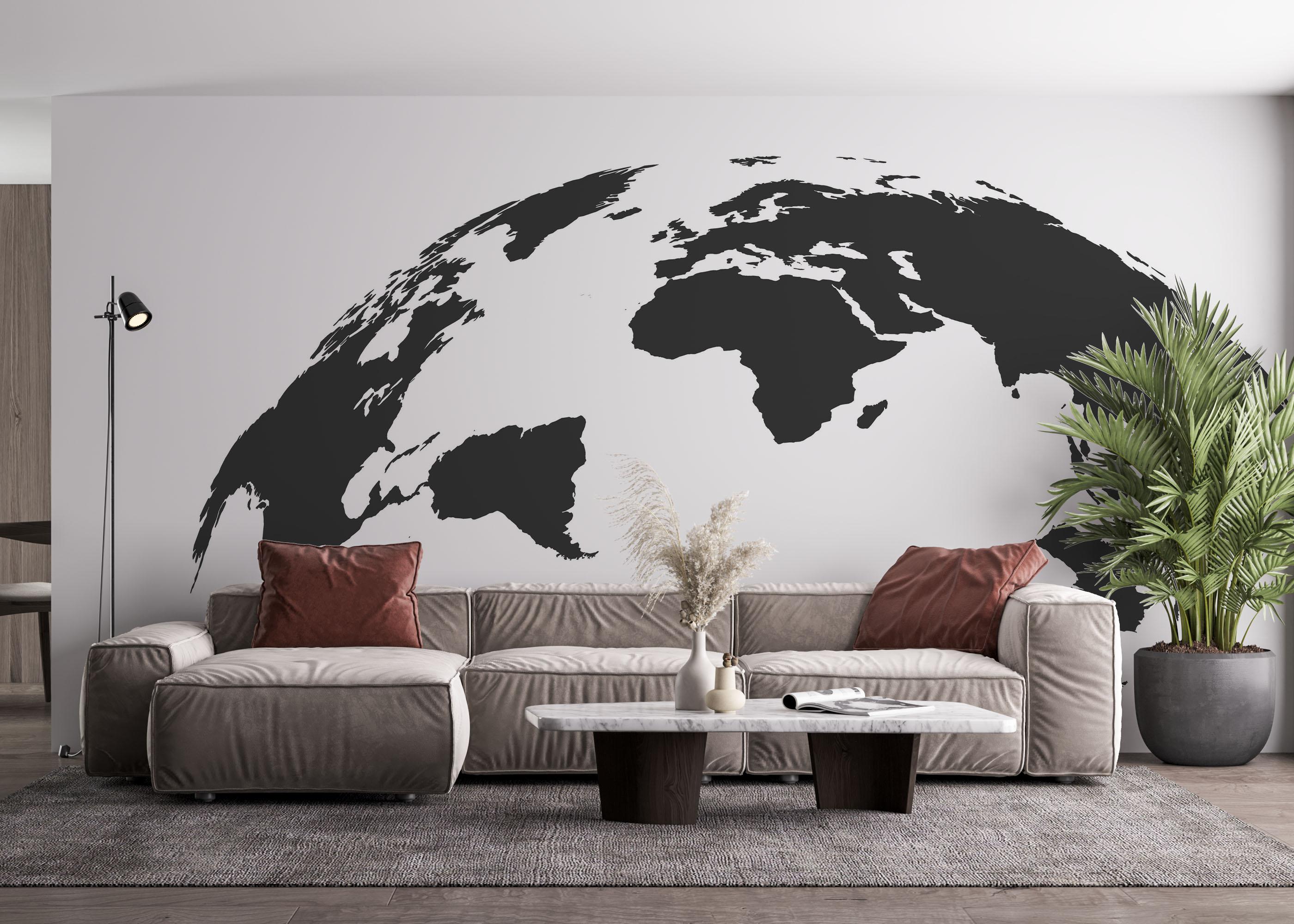 Fototapete Earth Art mockup 4