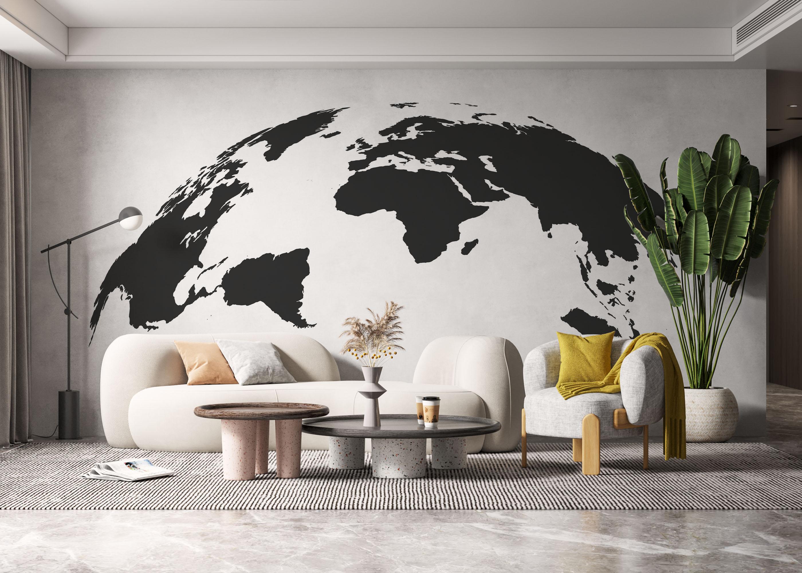 Fototapete Earth Art mockup 6