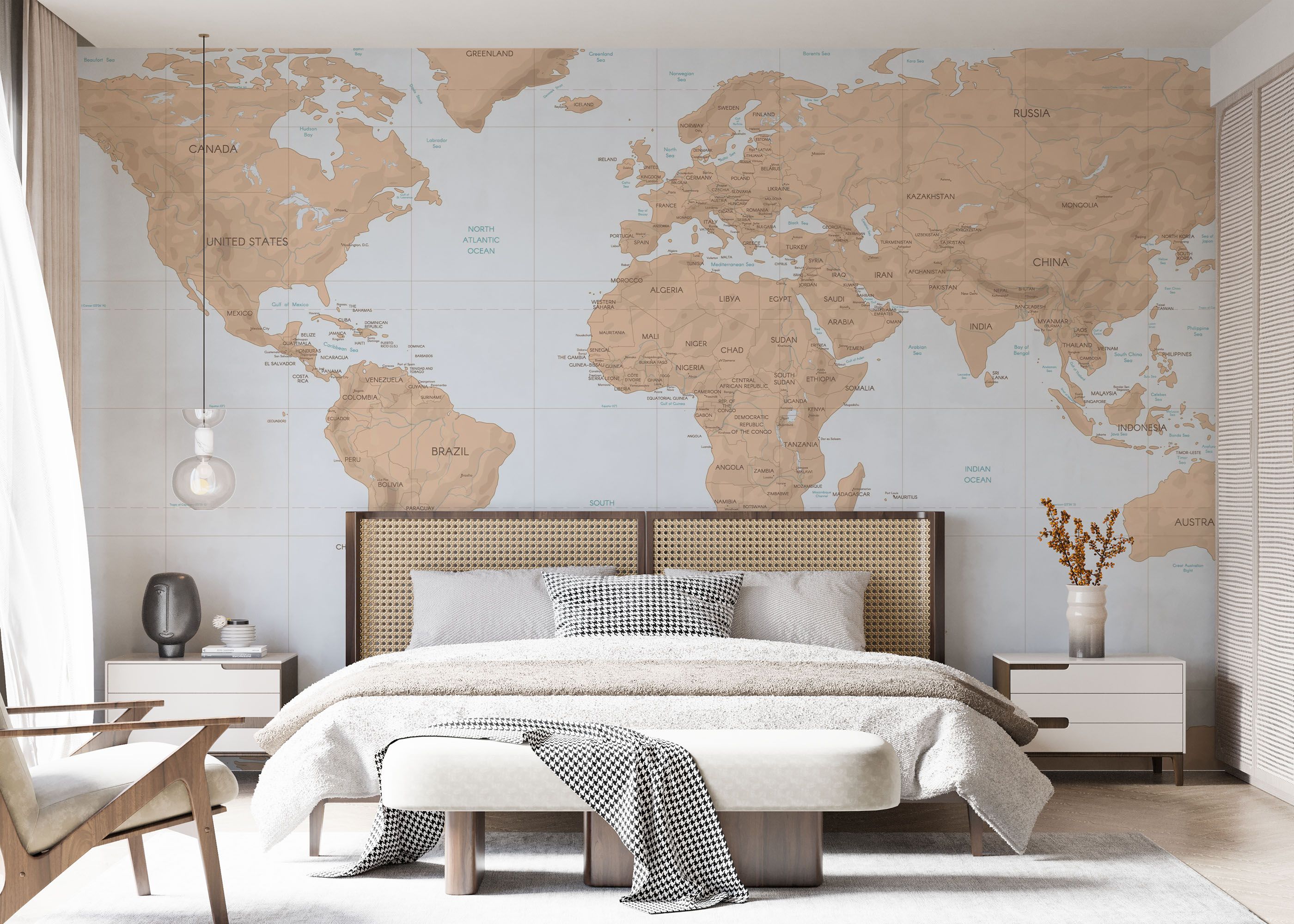 Dark Cream Map mockup 7