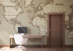 Grey Old Map mockup 1