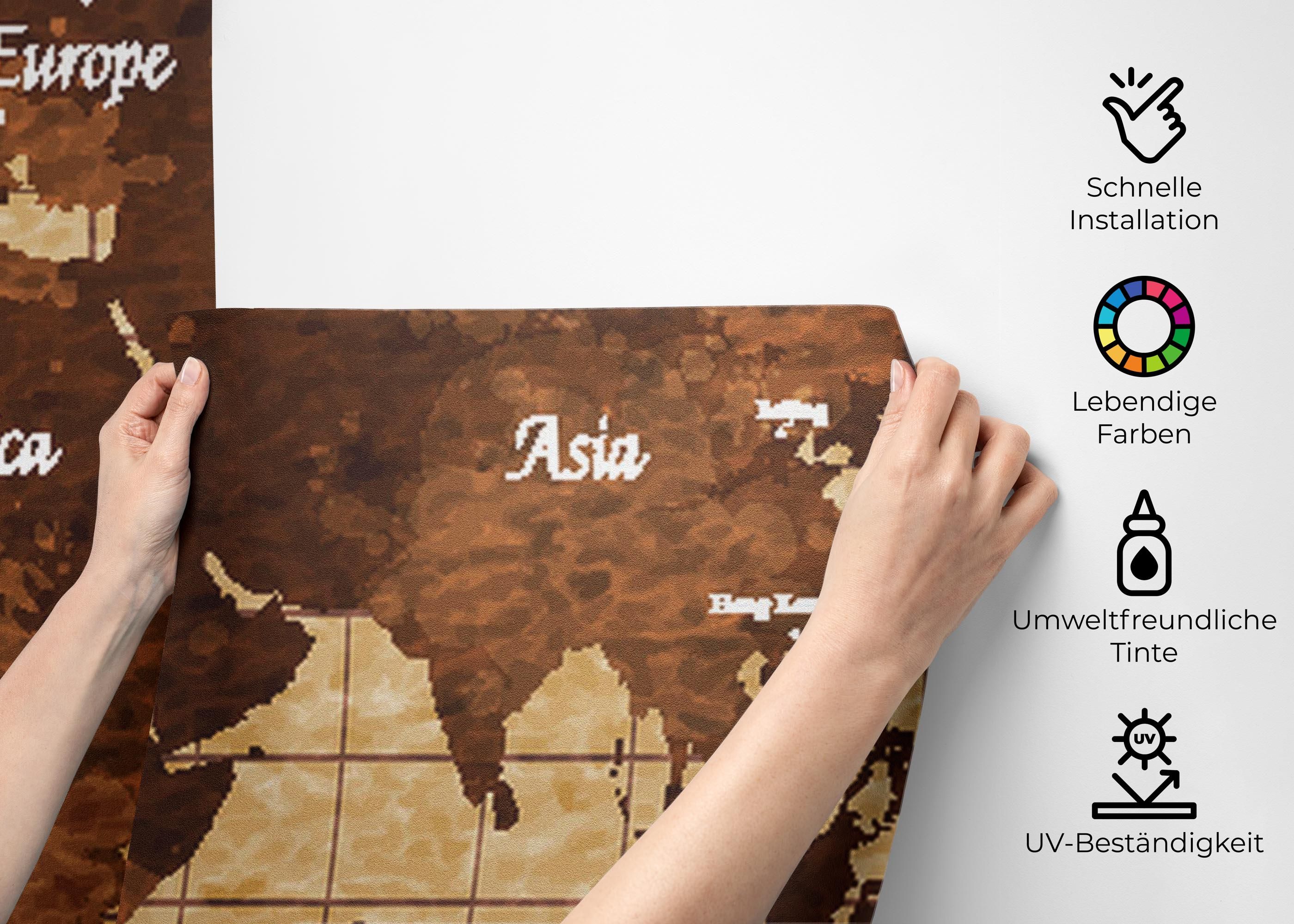 Coffee Color Map mockup 2