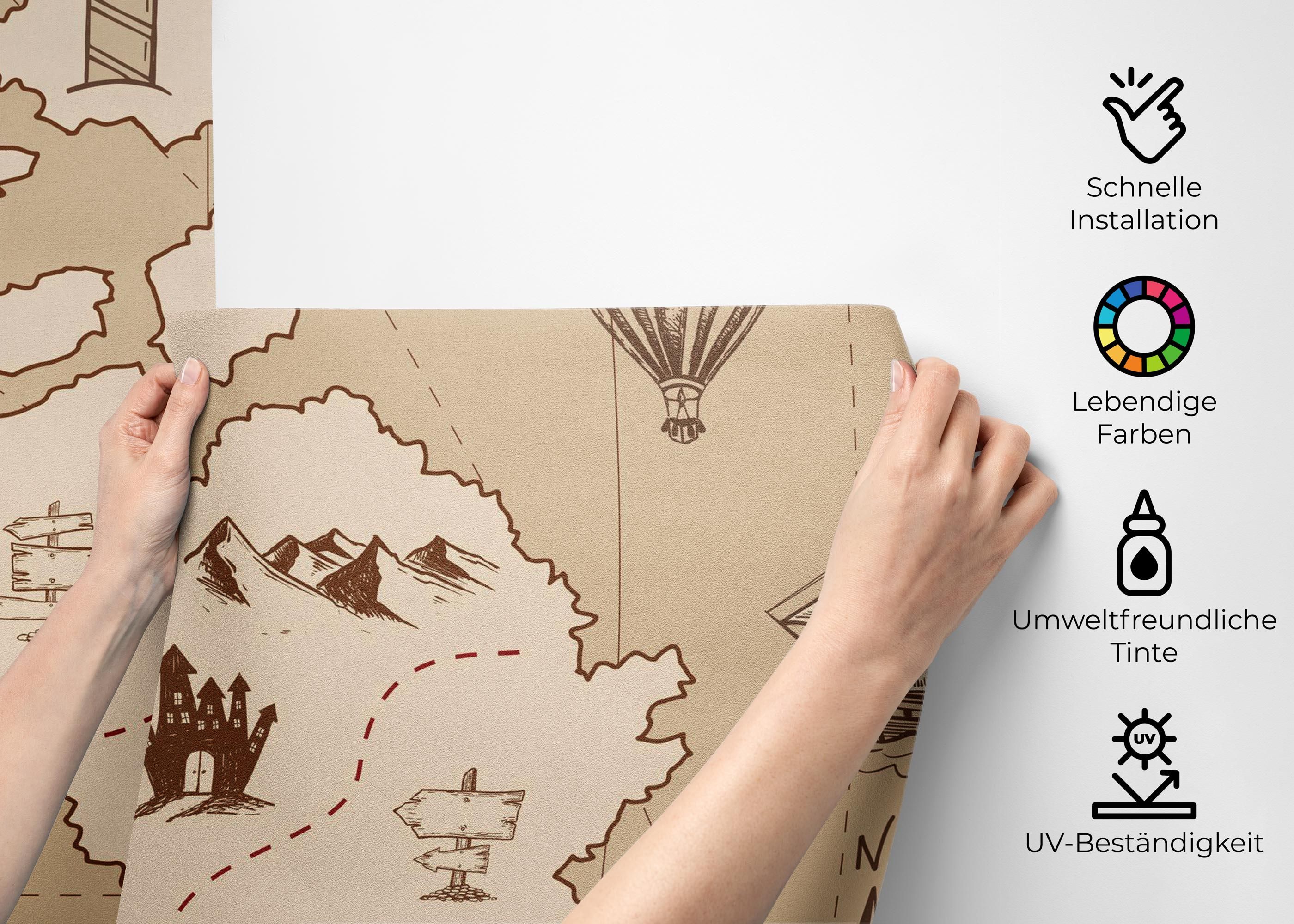 Cute Little Map mockup 2