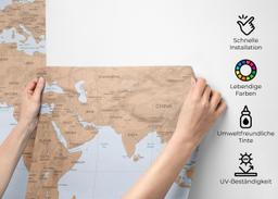 Dark Cream Map mockup 2