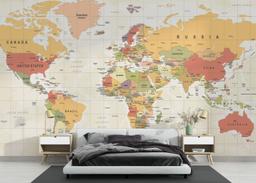 Colorful Old Map mockup 3