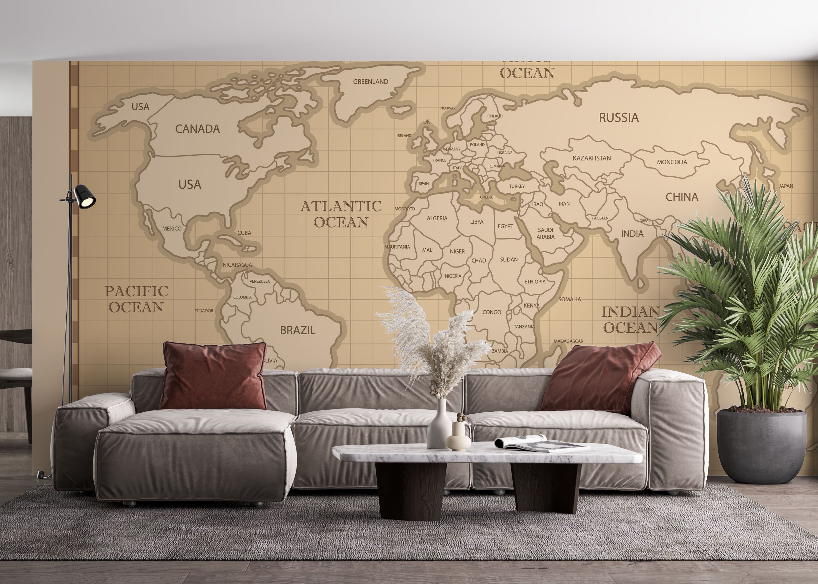Cream Shades Map mockup 4