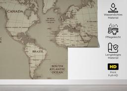 Grey Old Map mockup 5