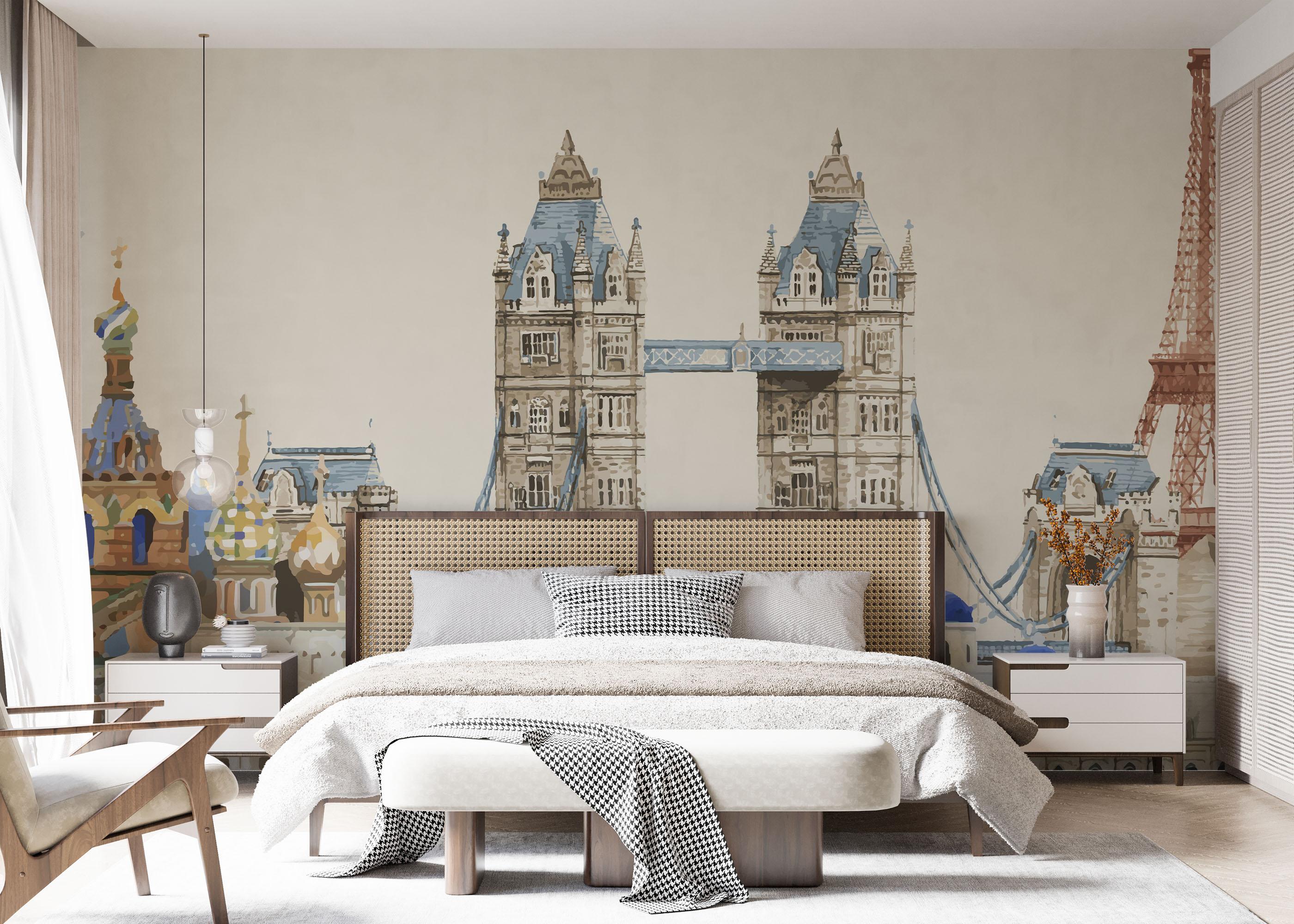 Fototapete Art Travel mockup 7