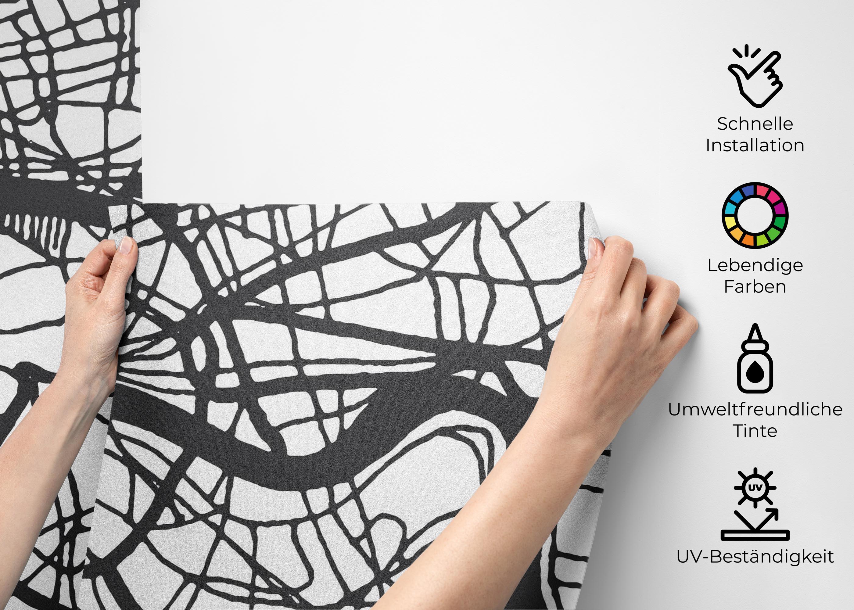 Fototapete Grey Map London mockup 2