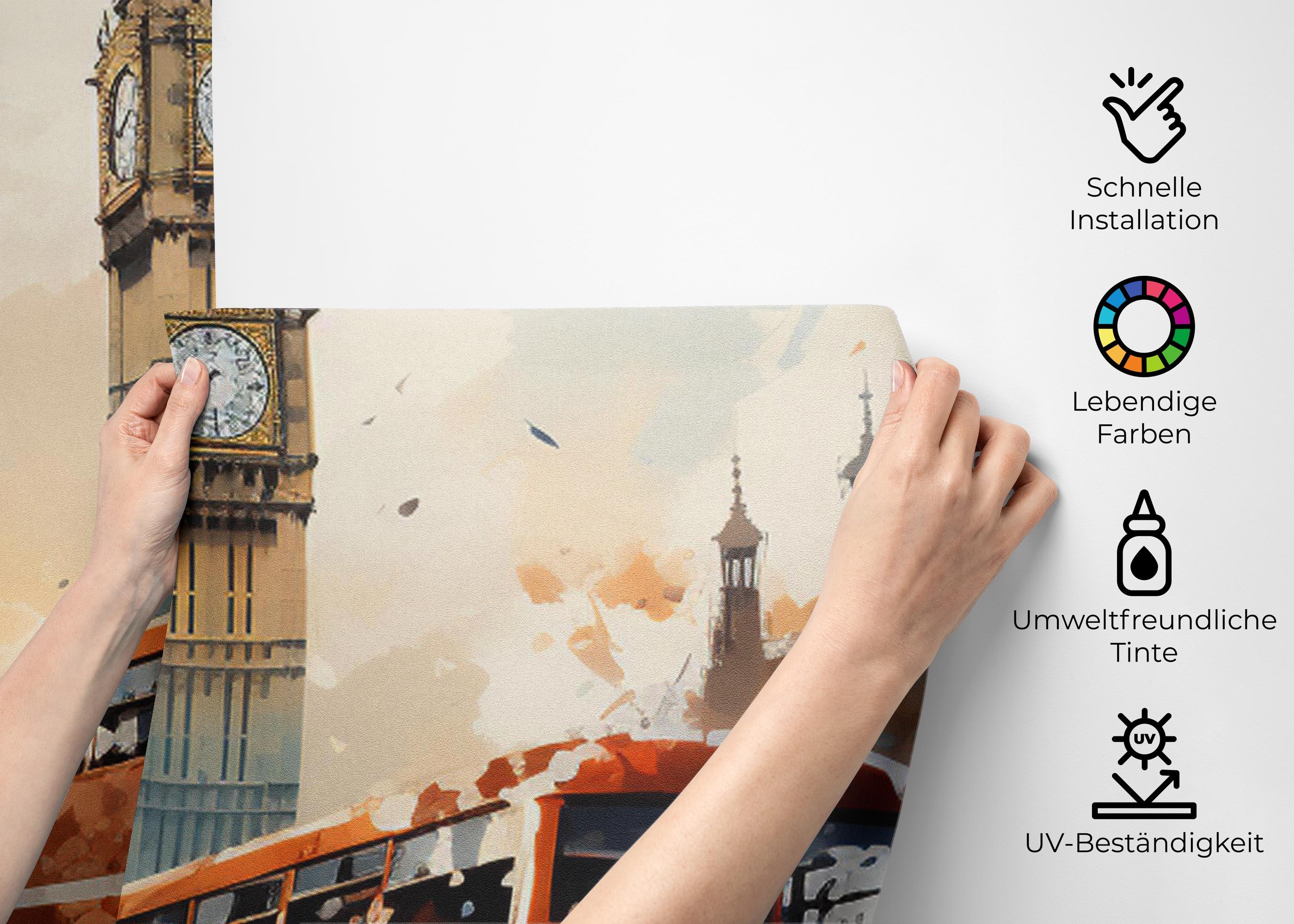 Fototapete Urban Life England mockup 2