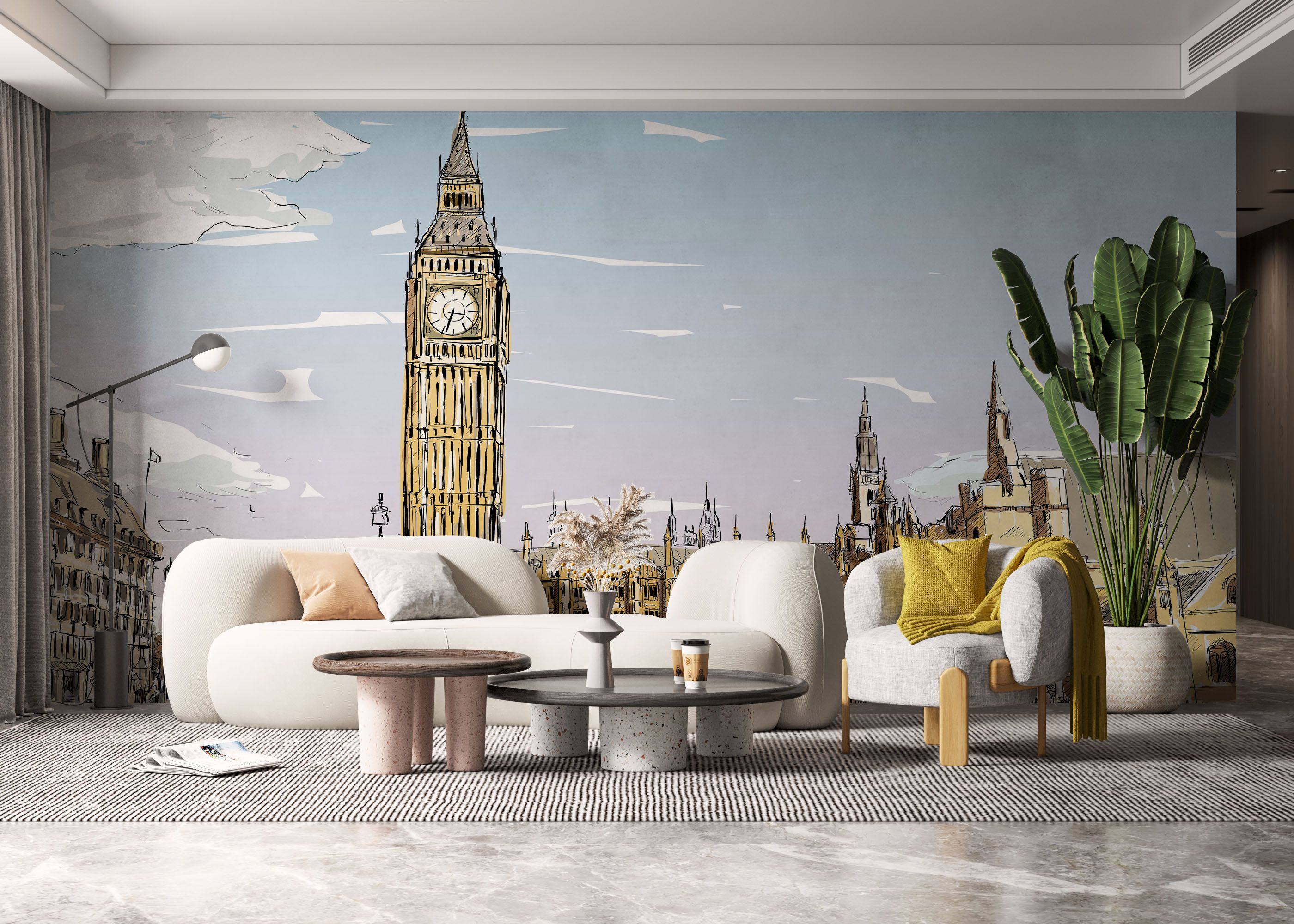 London Sketch mockup 6