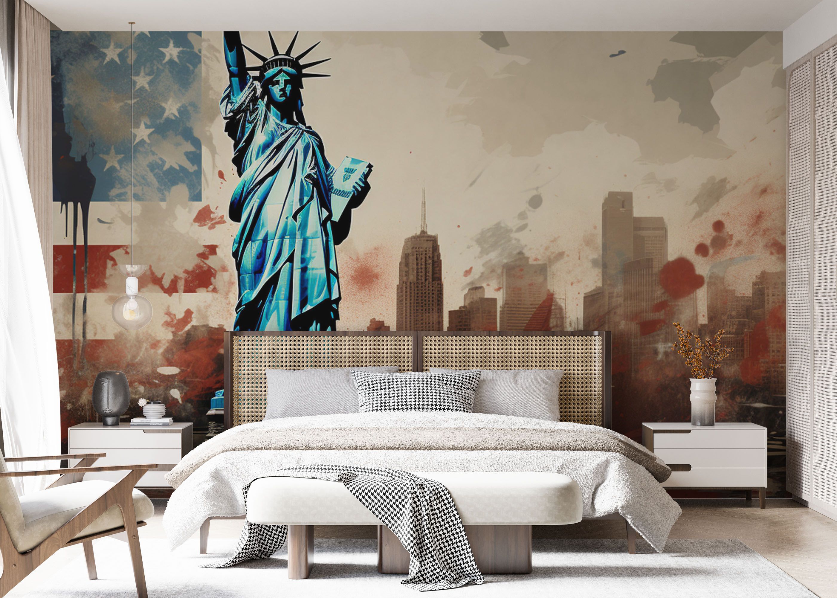 United States Statue mockup 7