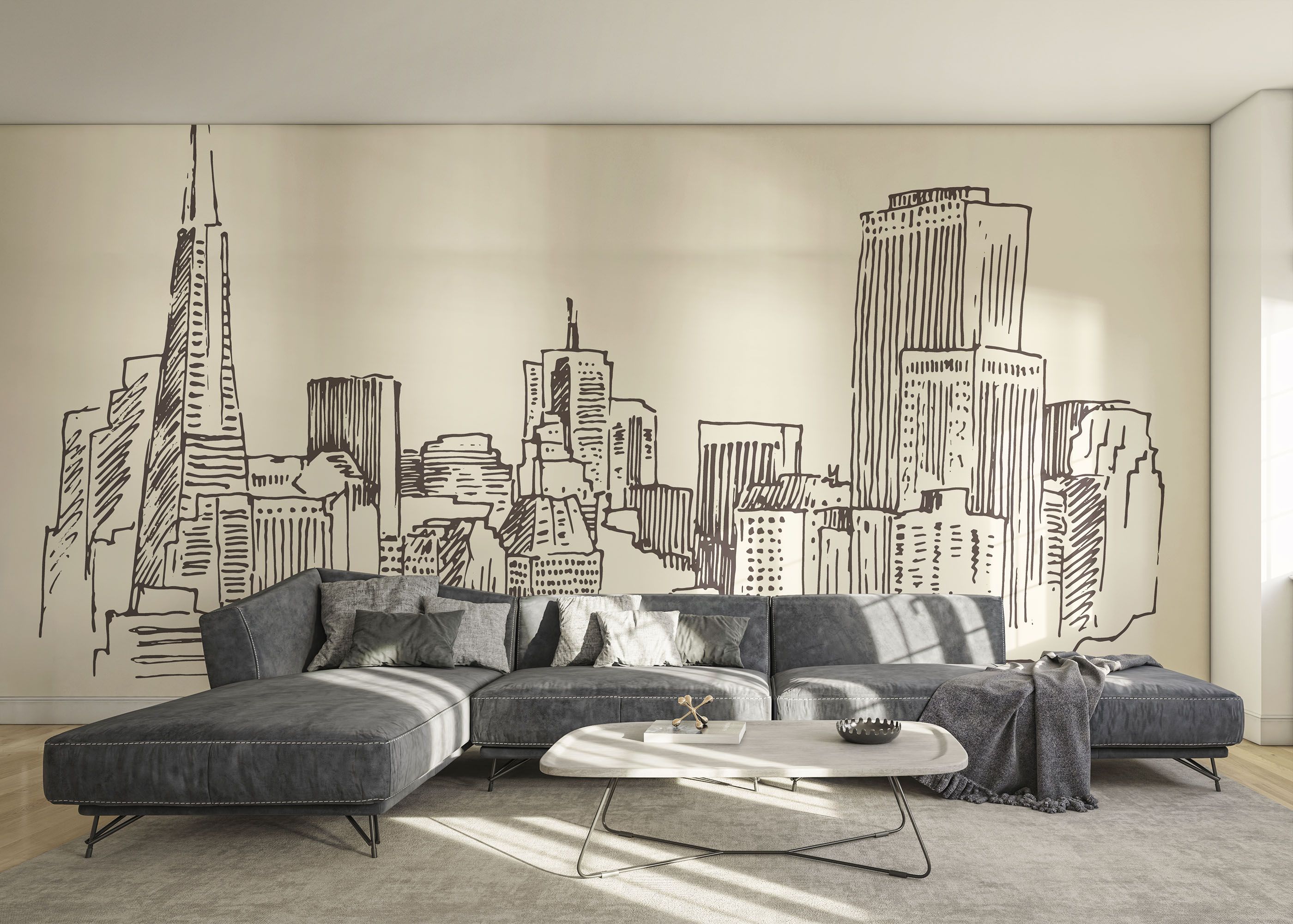 Brown Cream Sketch mockup 0