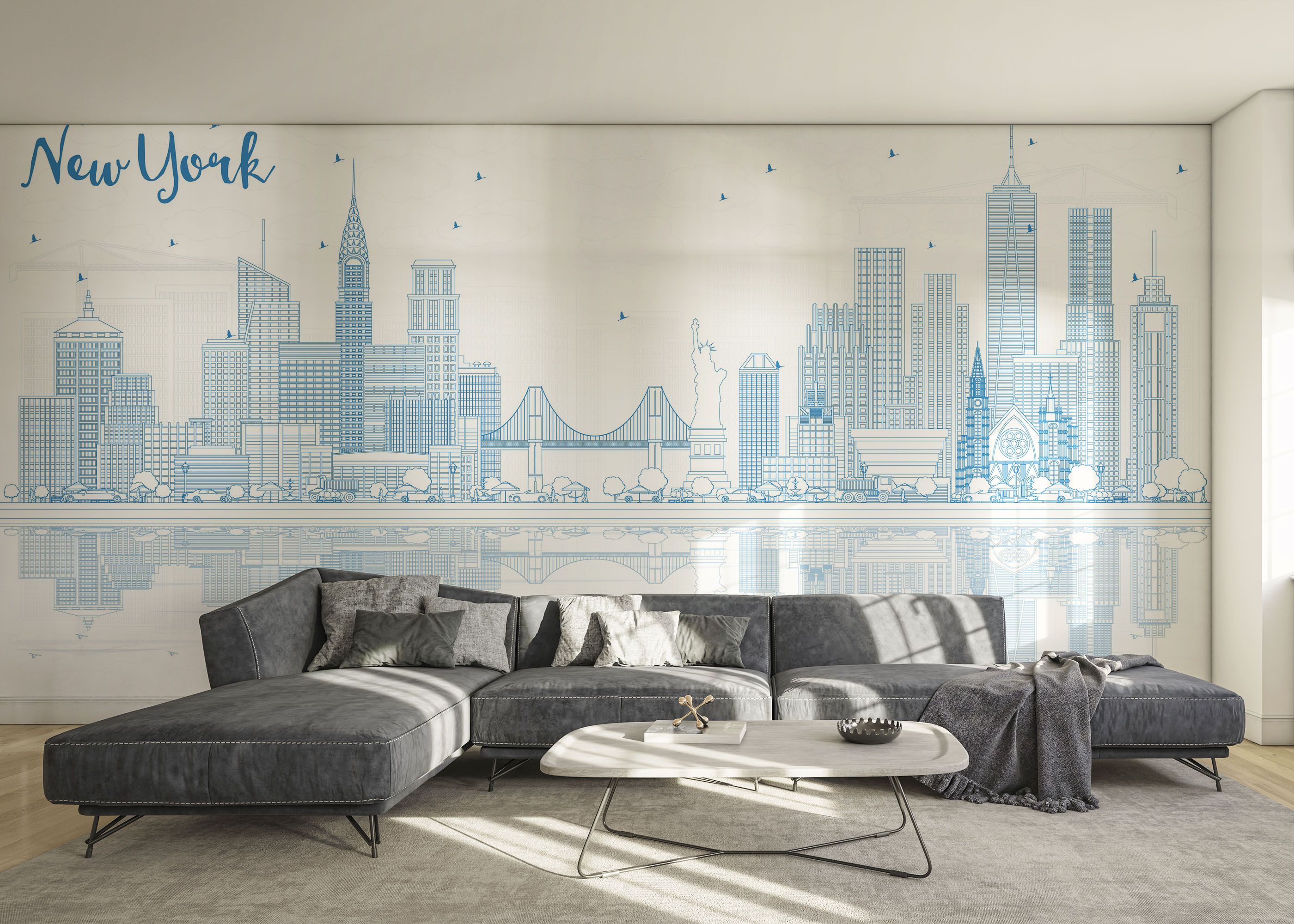 New York Blue Line mockup 0