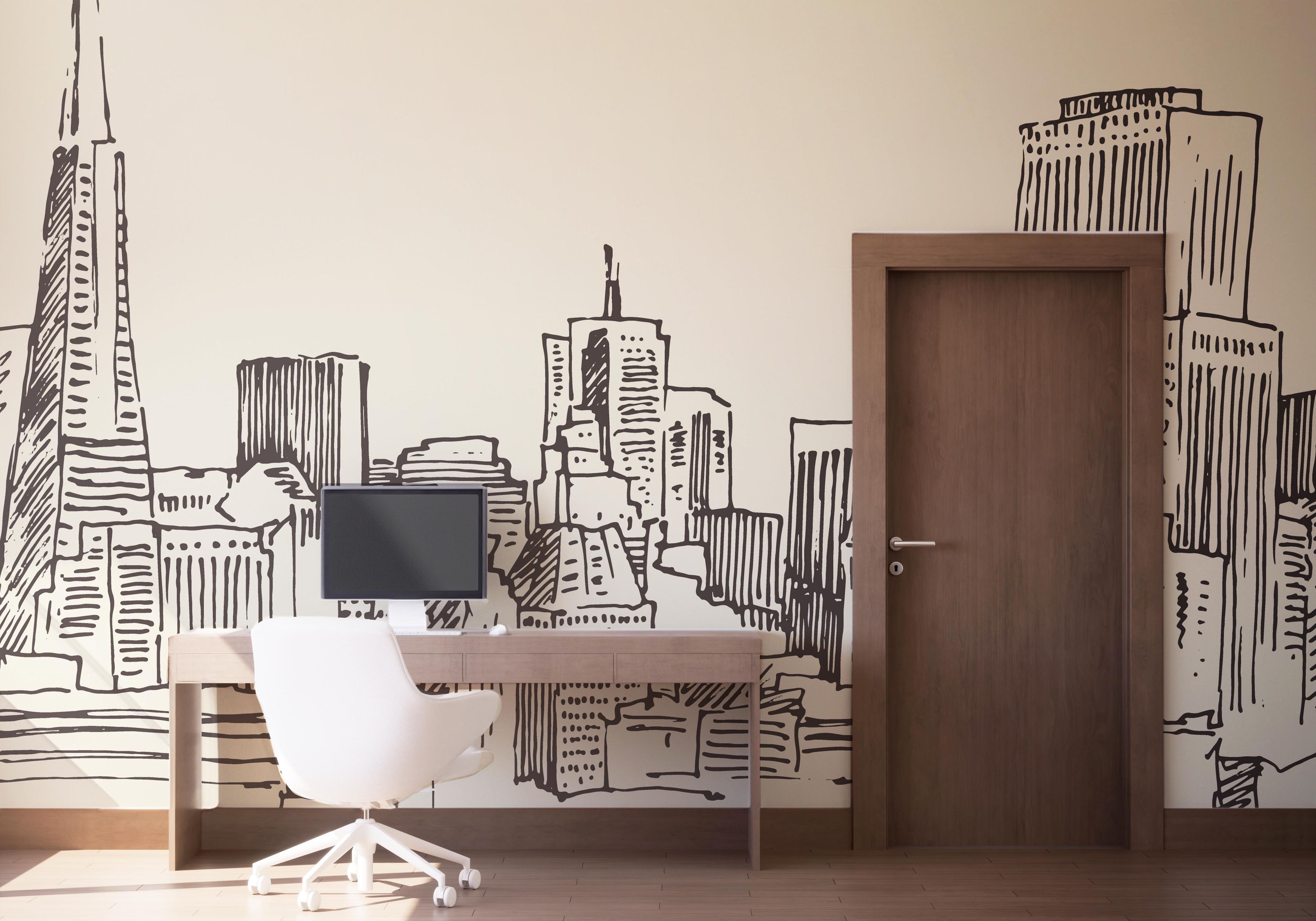 Brown Cream Sketch mockup 1