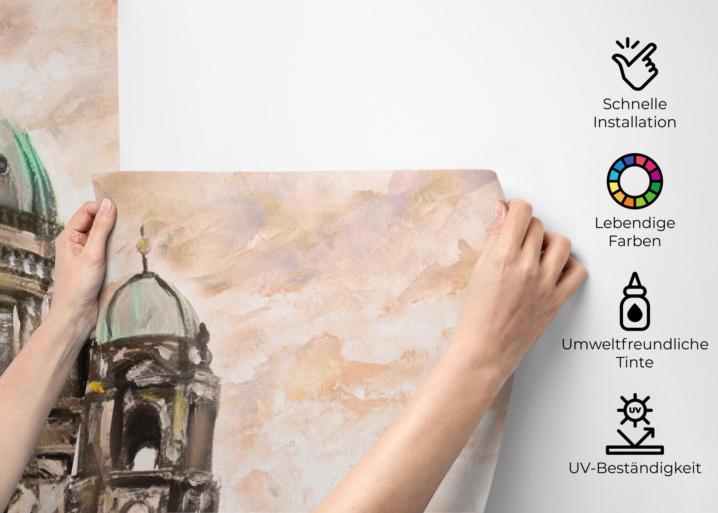 Fototapete Lost In The City mockup 2