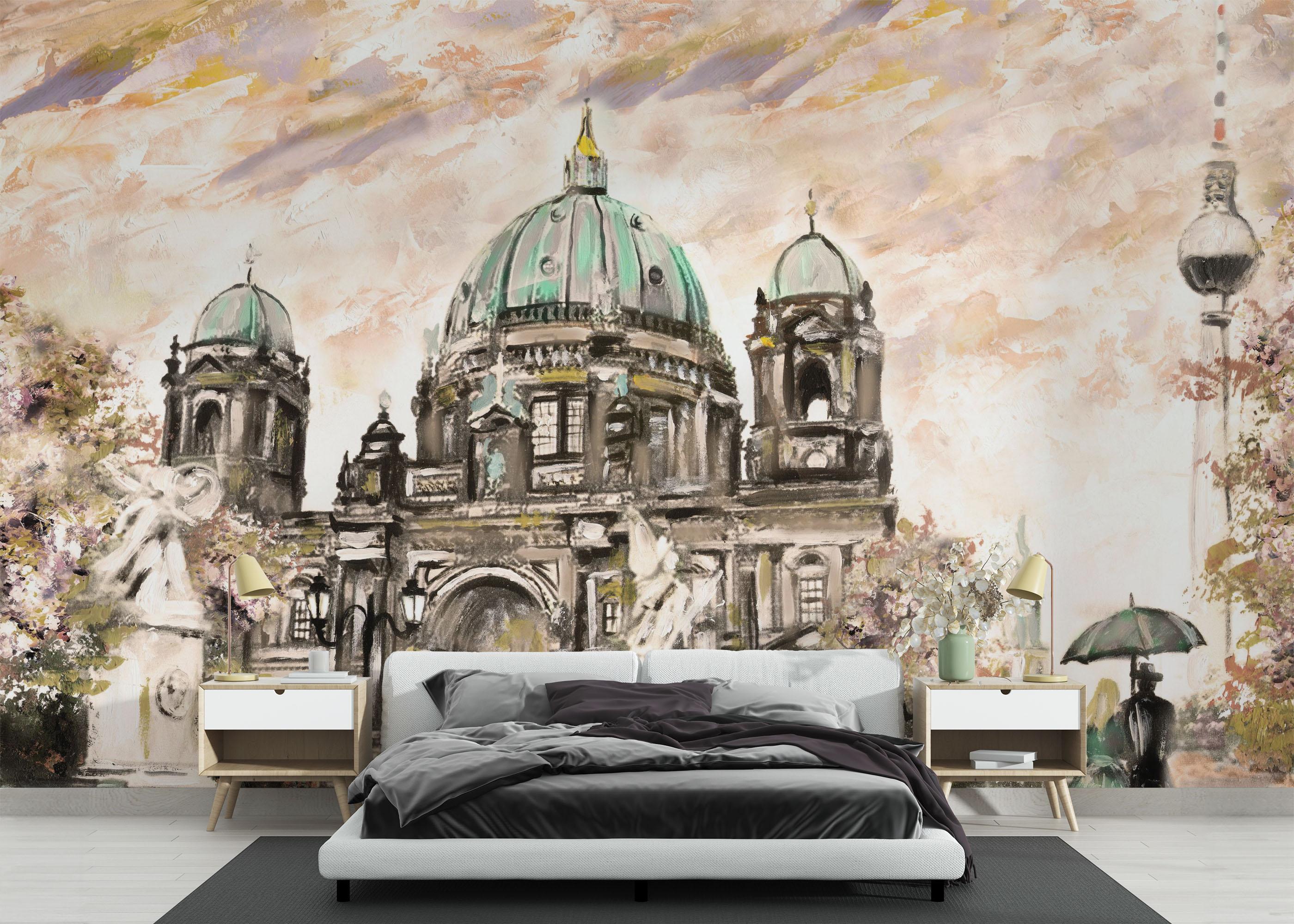 Fototapete Lost In The City mockup 3