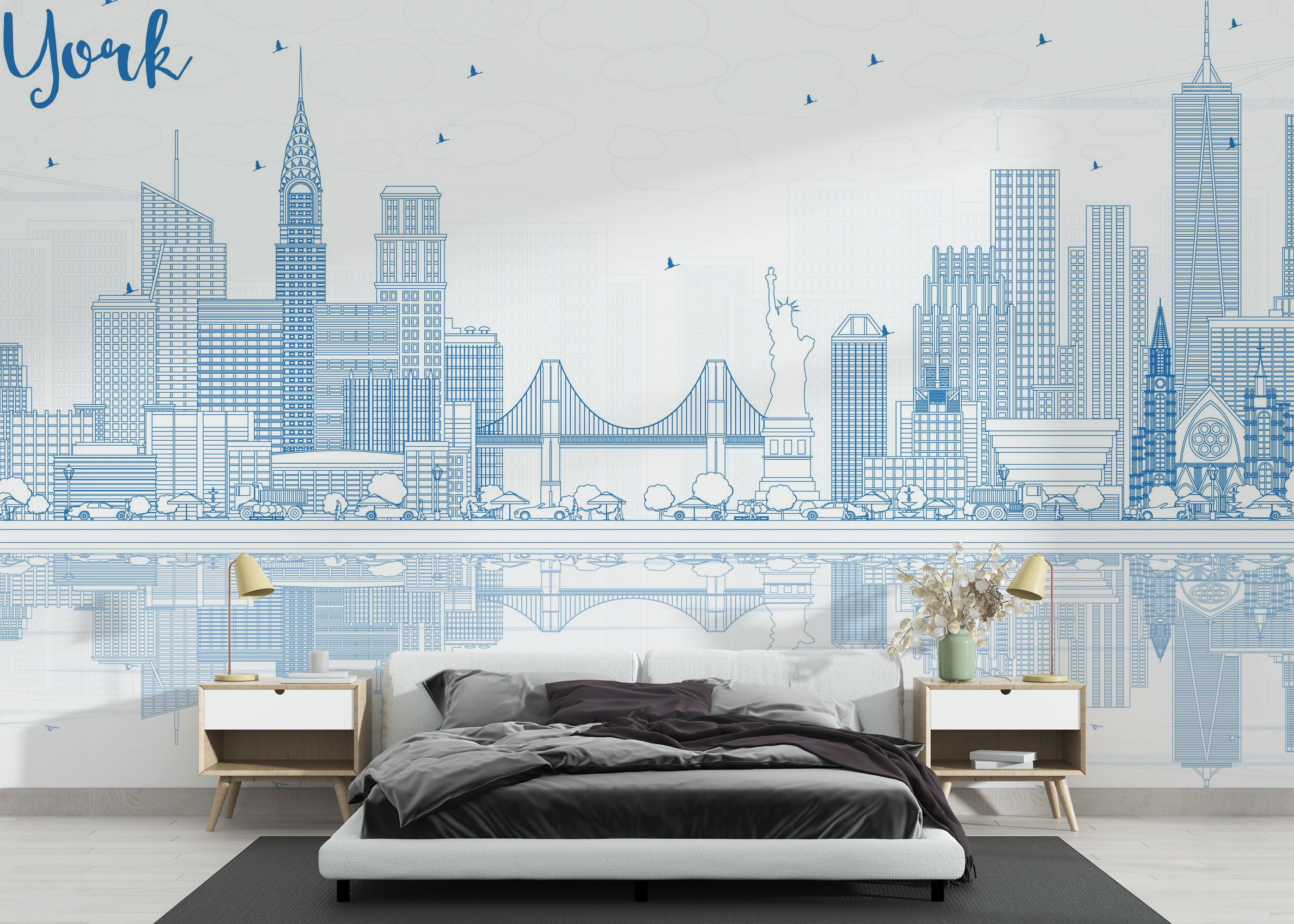 New York Blue Line mockup 3