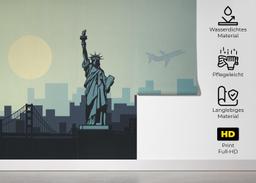 Air Plane New York mockup 5
