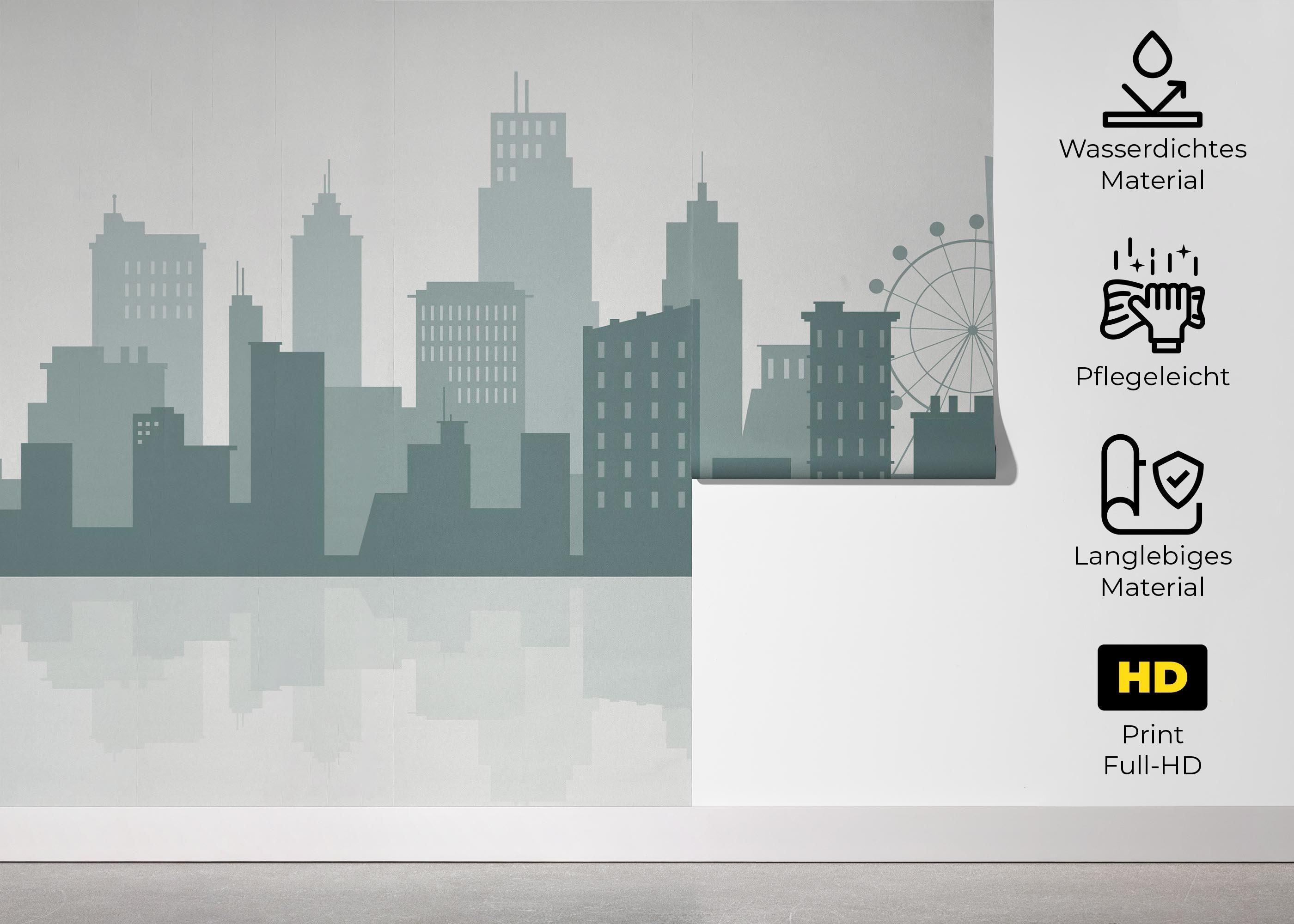 Blue Color Nyc mockup 5