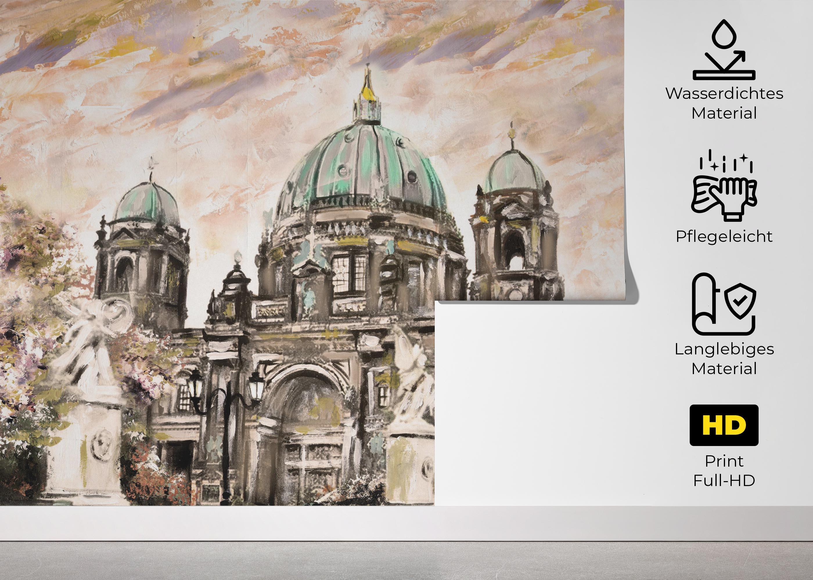 Fototapete Lost In The City mockup 5