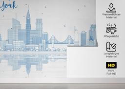 New York Blue Line mockup 5