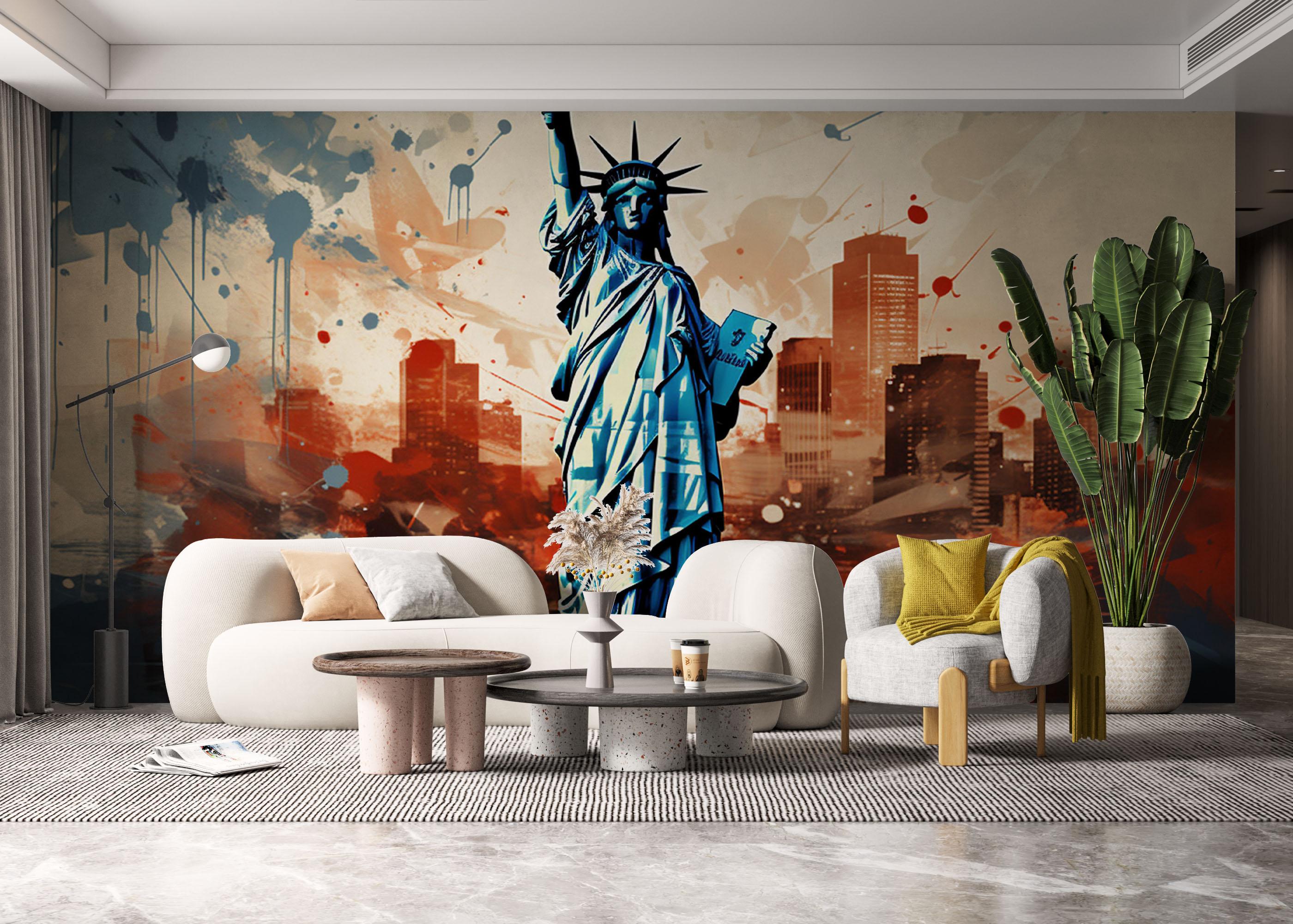 Fototapete Beauty Of United States mockup 6